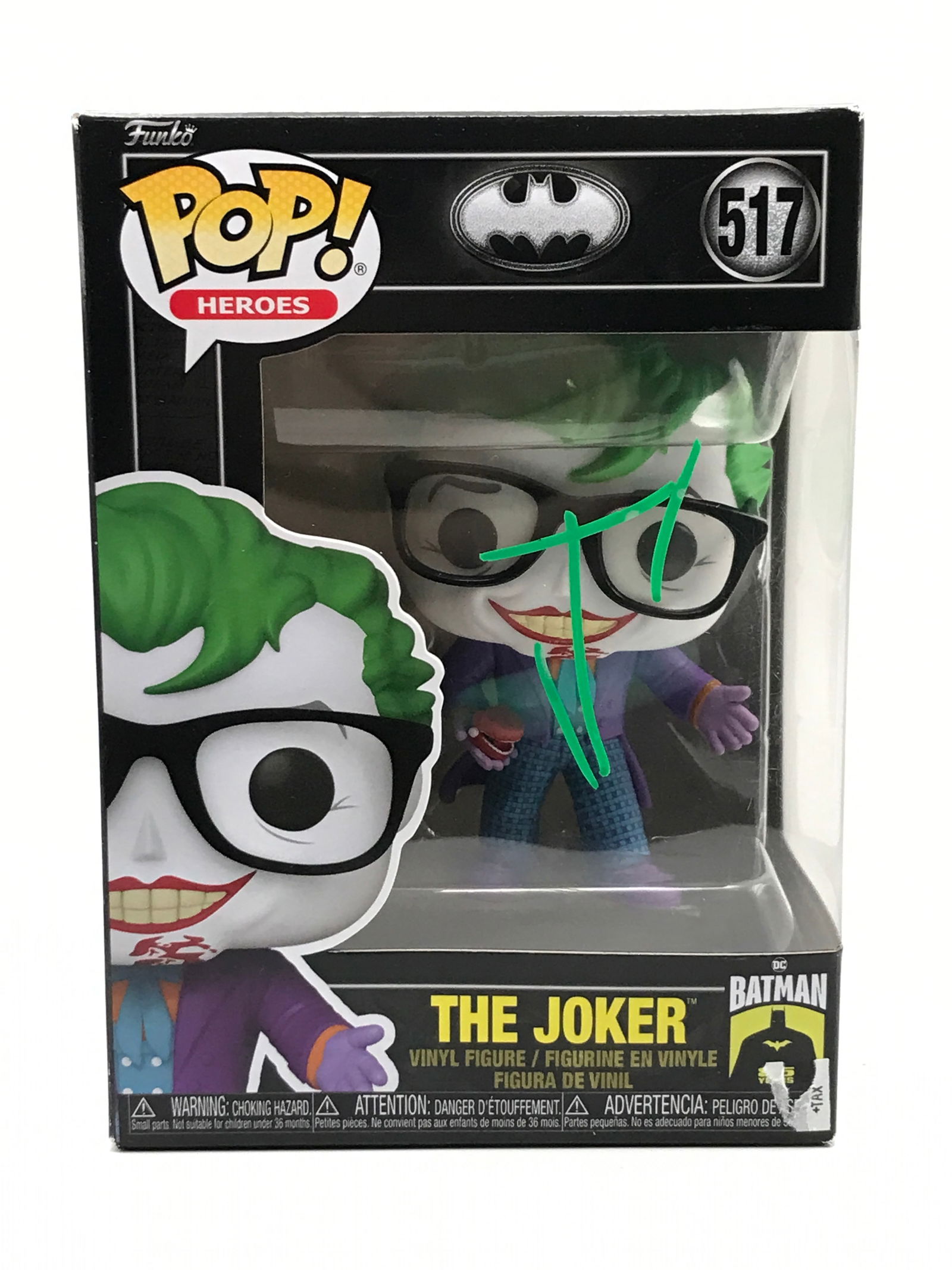 JARED LETO SIGNED THE JOKER FUNKO POP - KB COA (1 of 2)