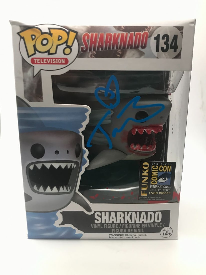 TARA REID SIGNED SHARKNADO FUNKO POP - WWOC COA (1 of 2)