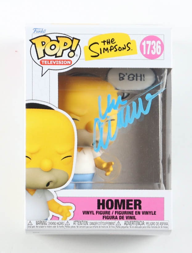 DAN CASTELLANATA SIGNED HOMER SIMPSON FUNKO POP - BECKETT COA: Prices are in Canadian dollars