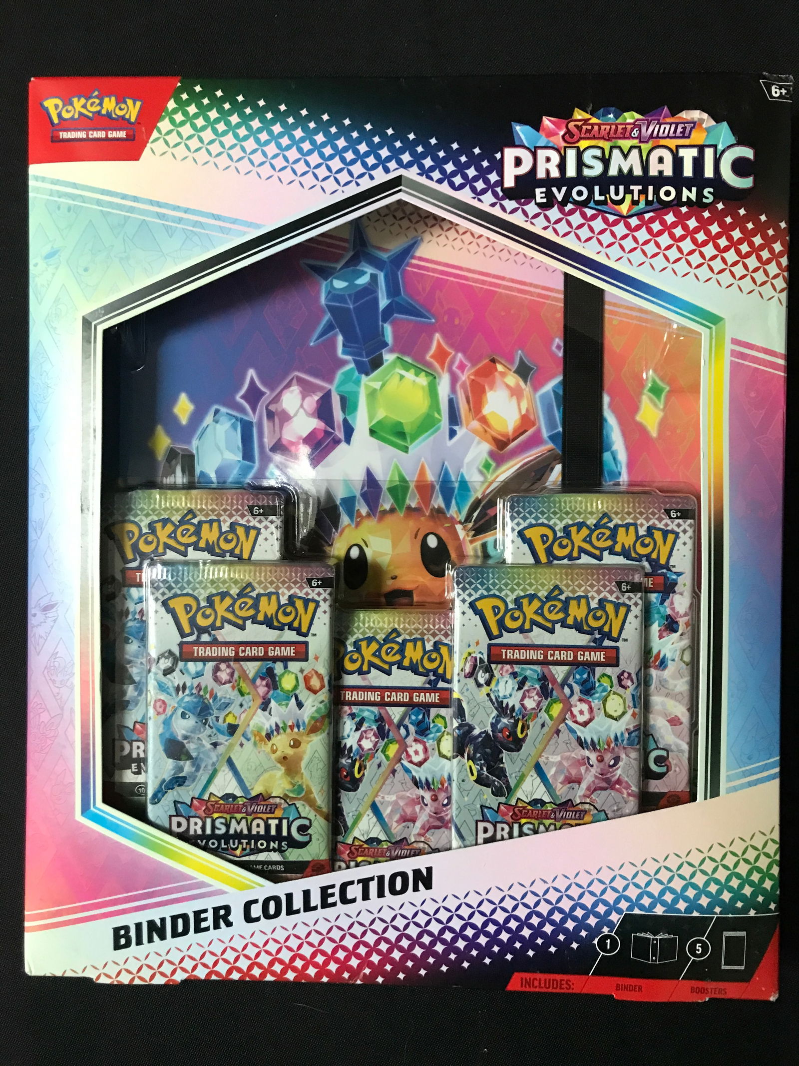 SEALED POKEMON SCARLETT AND VIOLET PRISMATIC EVOLUTIONS BINDER COLLECTION: Prices are in Canadian dollars