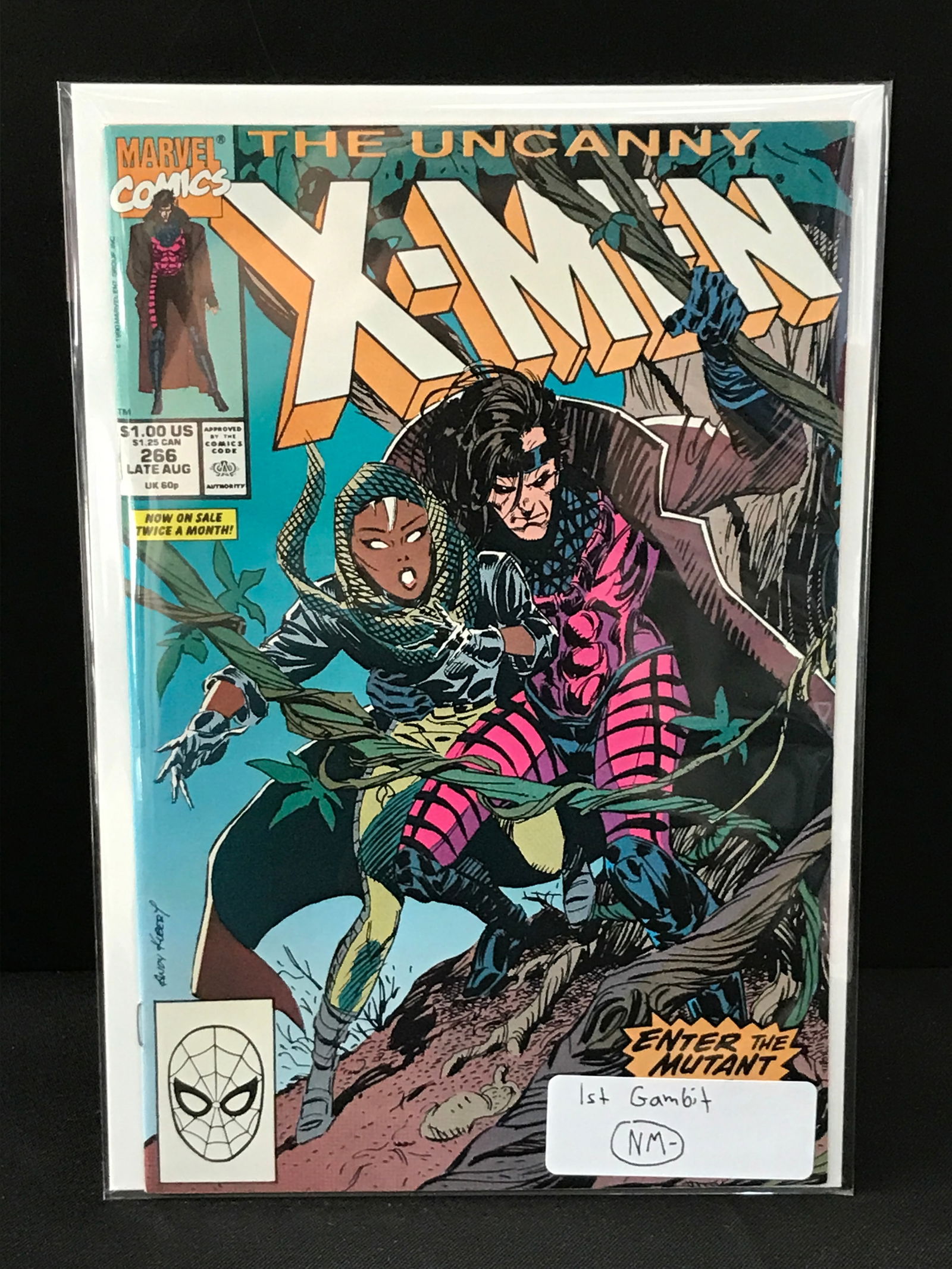 THE UNCANNY X-MEN #266 1ST GAMBIT - MARVEL COMICS (1 of 1)