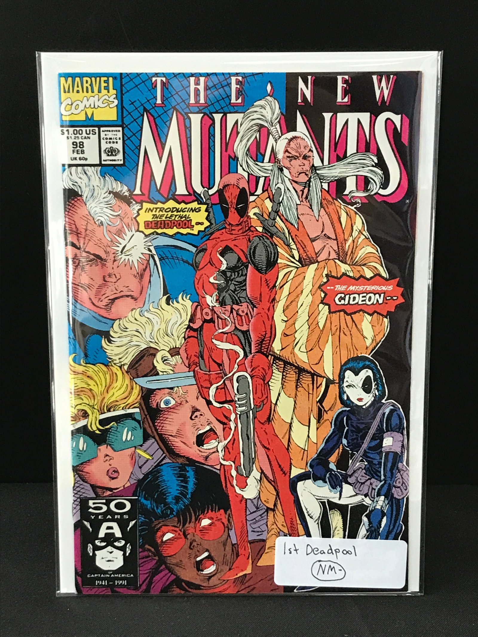 THE NEW MUTANTS #98 1ST DEADPOOL - MARVEL COMICS (1 of 1)