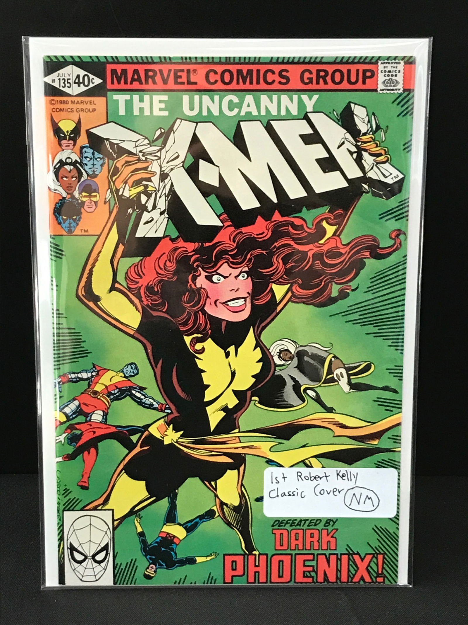 THE UNCANNY X-MEN #135 1ST ROBERT KELLY - MARVEL COMICS (1 of 1)