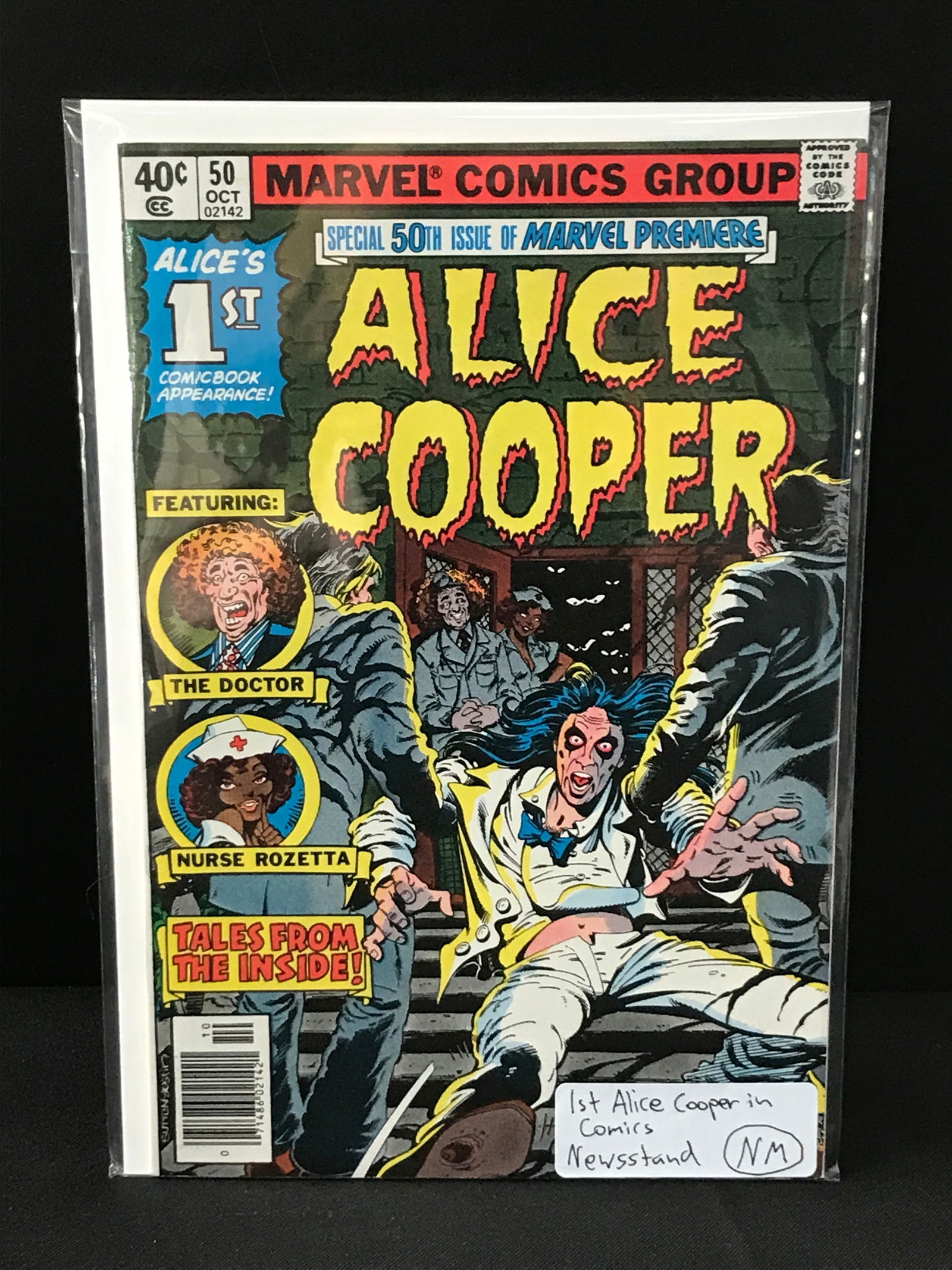 ALICE COOPER #1 - MARVEL COMICS (1 of 1)