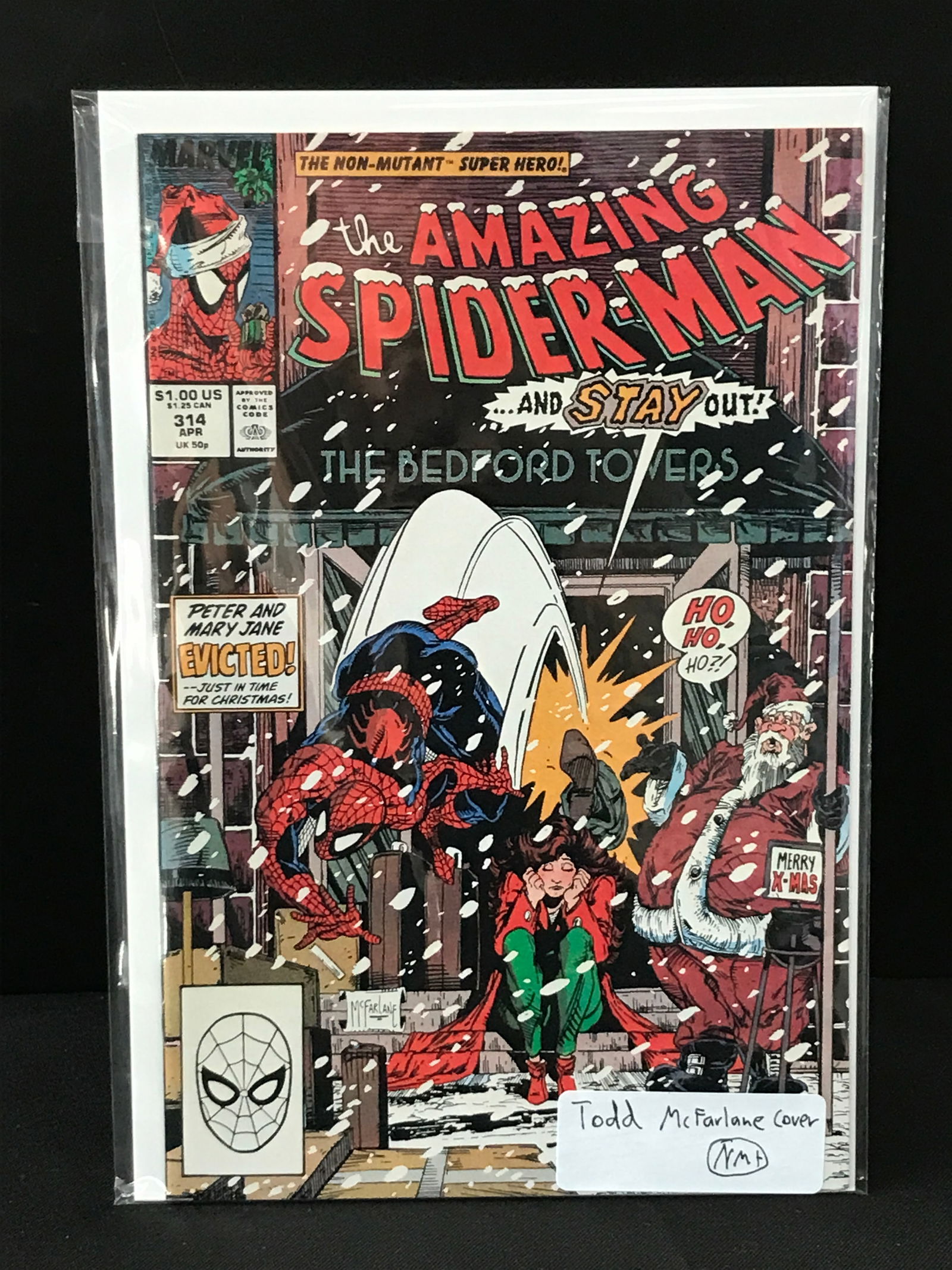THE AMAZING SPIDERMAN #314 - MARVEL COMICS (1 of 1)