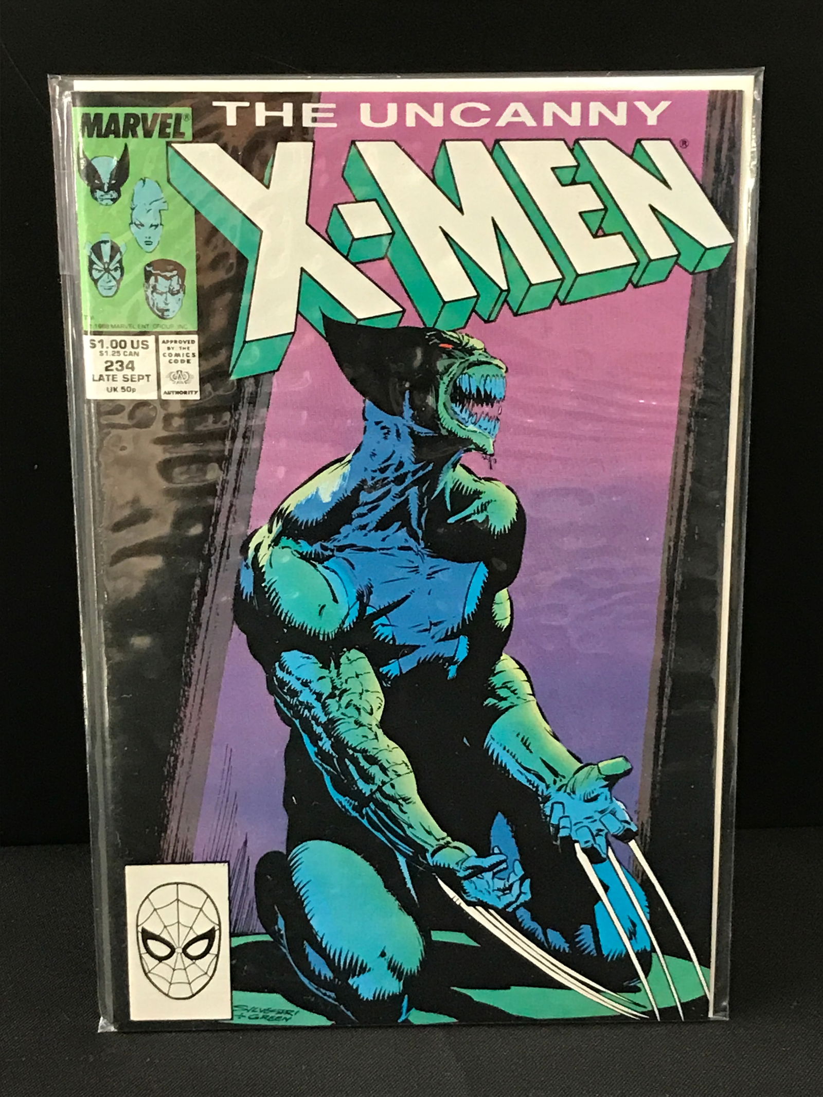 THE UNCANNY X-MEN #234 - MARVEL COMICS (1 of 1)