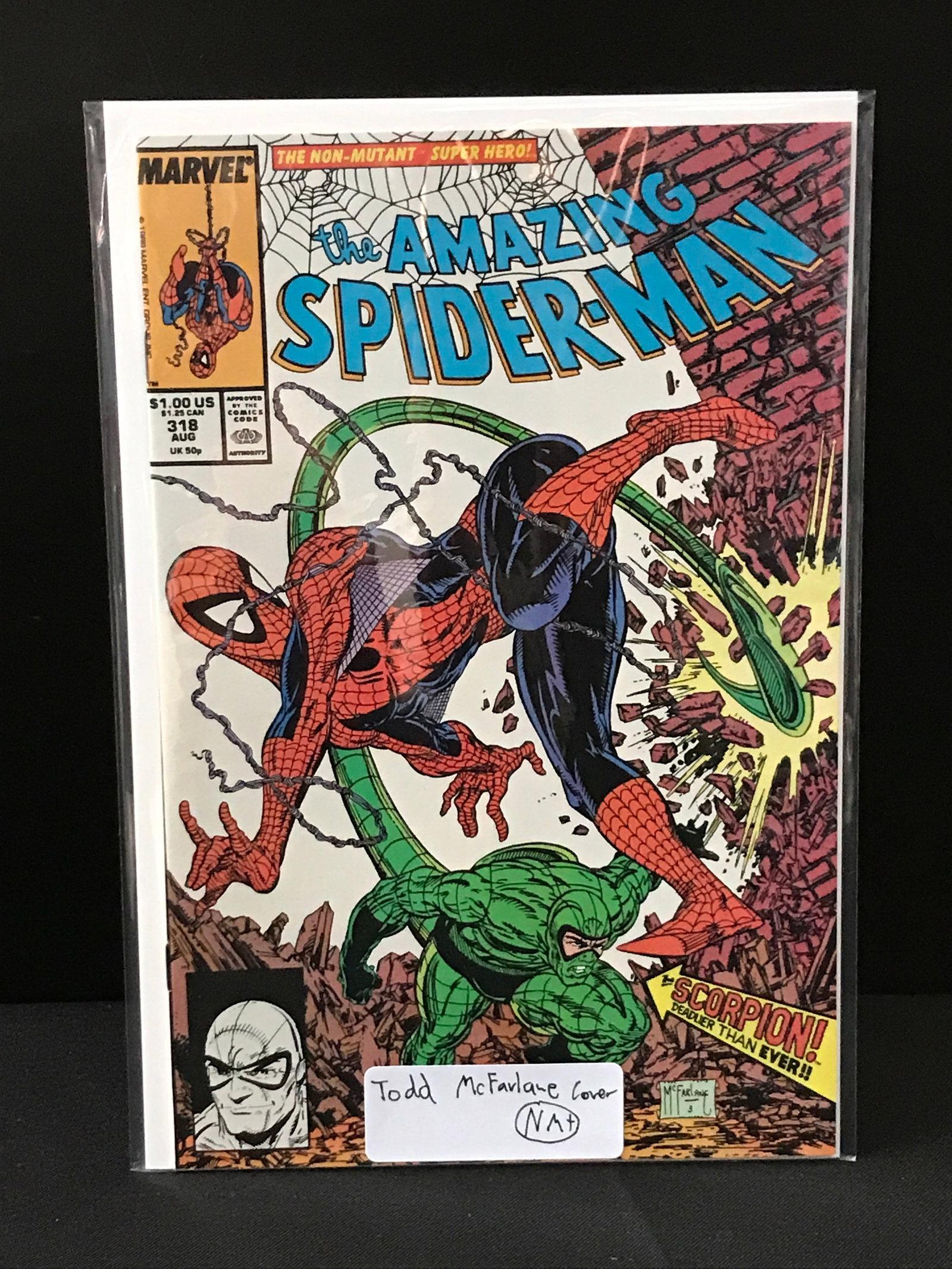 THE AMAZING SPIDERMAN #318 - MARVEL COMICS (1 of 1)