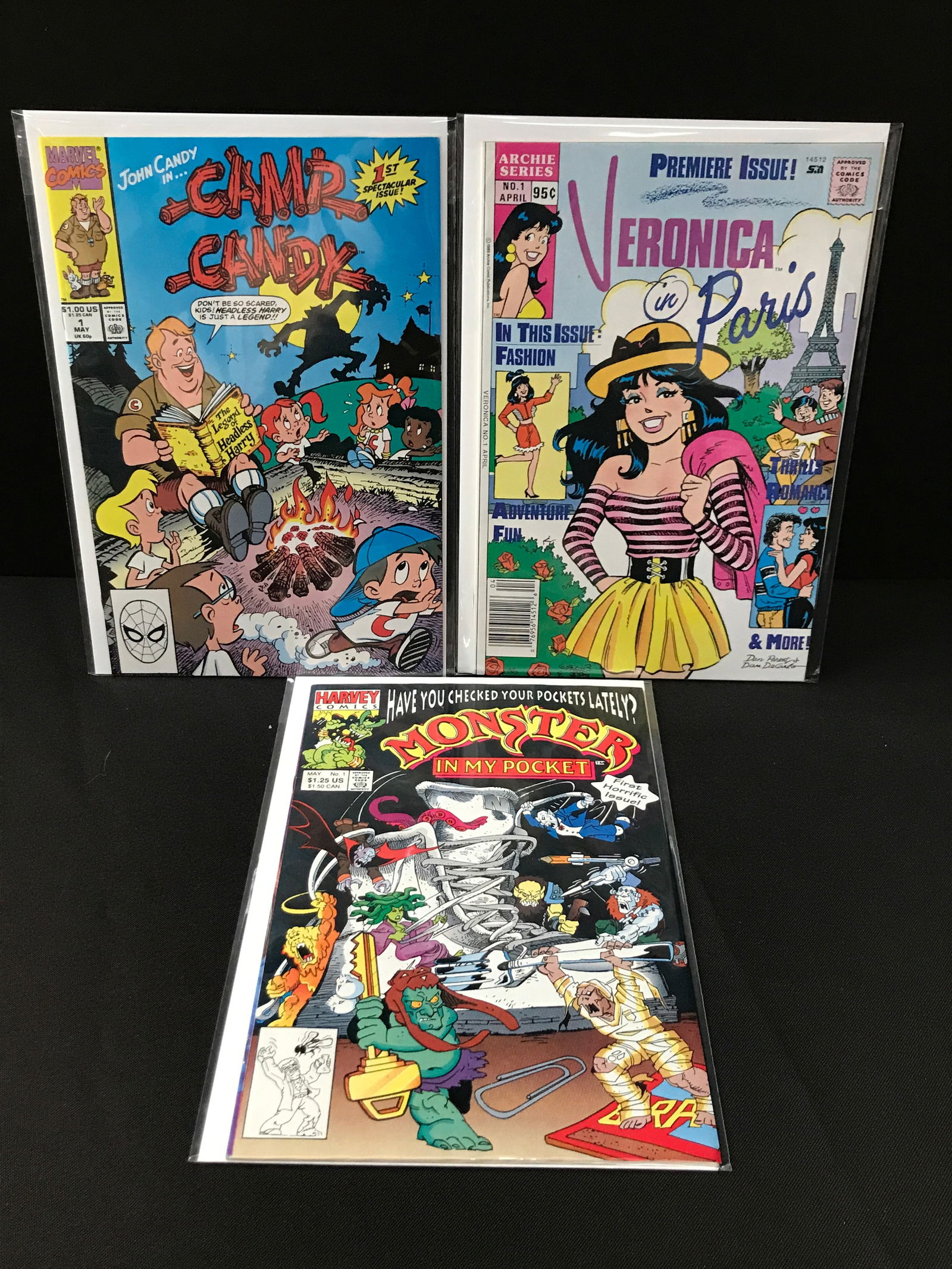 LOT OF 3 MARVEL COMICS - VARIOUS TITLES (1 of 1)