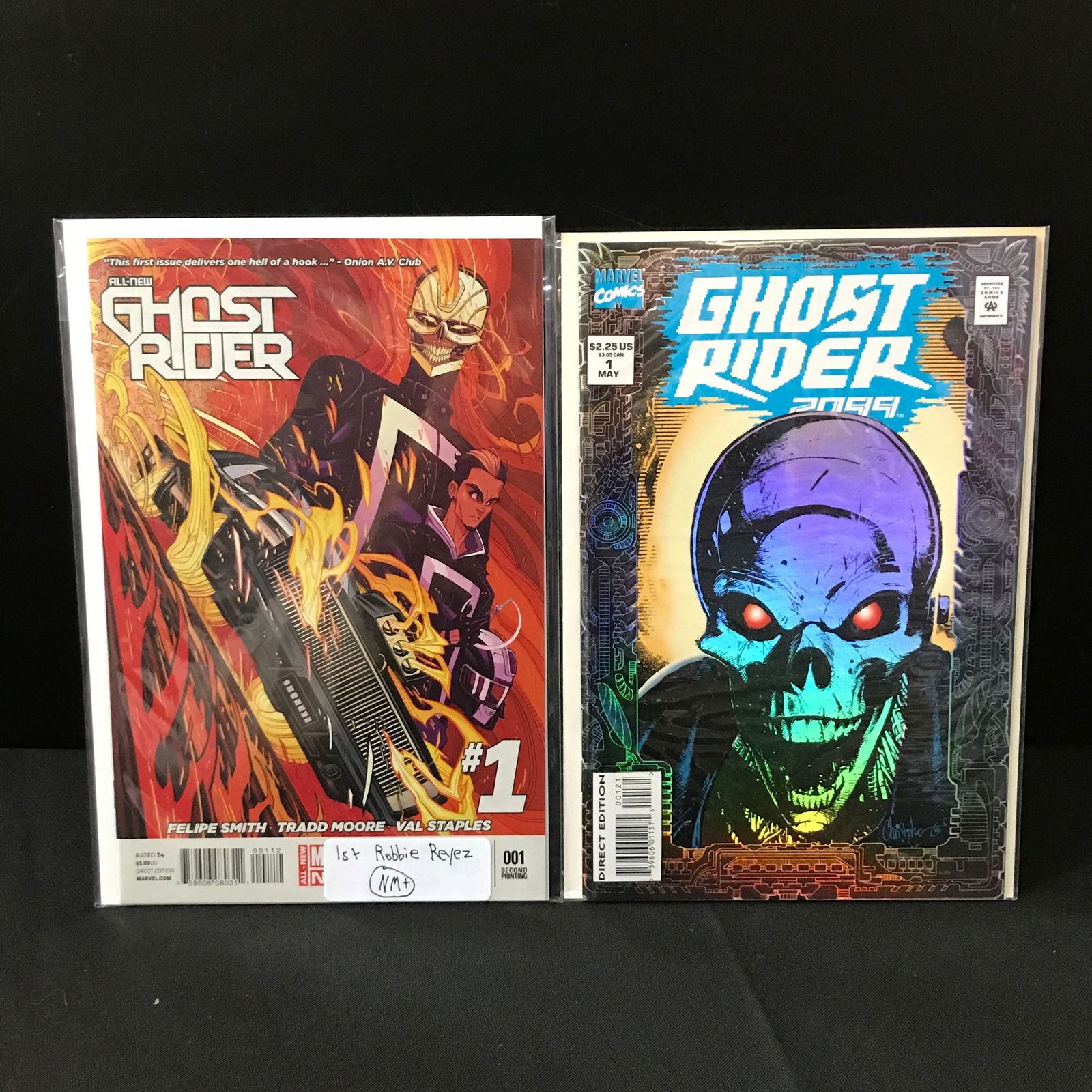 LOT OF 2 GHOST RIDER COMICS - MARVEL COMICS (1 of 1)