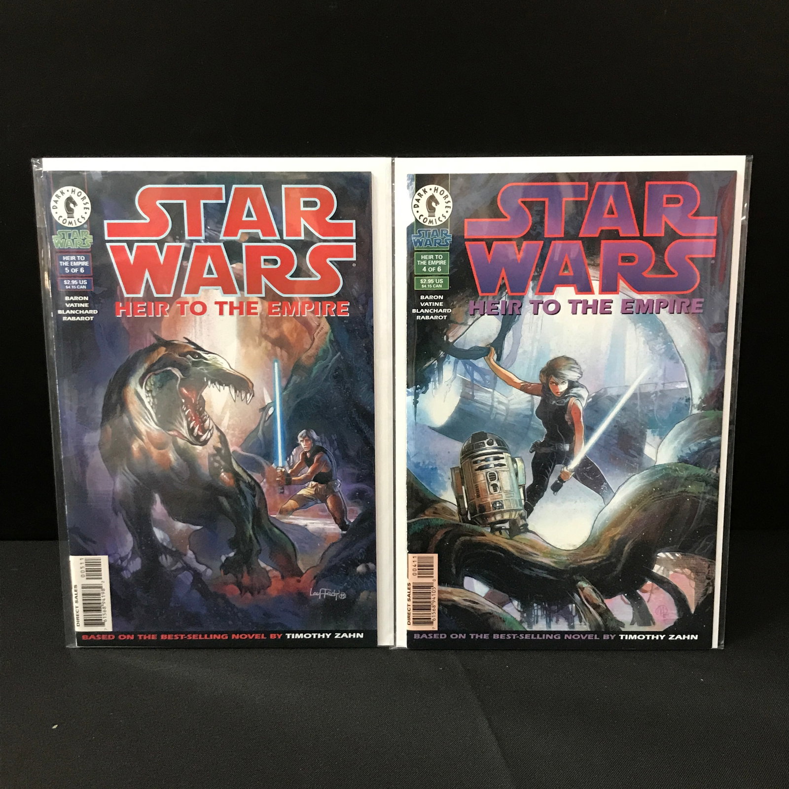 LOT OF 2 Star Wars HEIR TO THE EMPIRE #4-5 OF 6 - DARK HORSE COMICS (1 of 1)