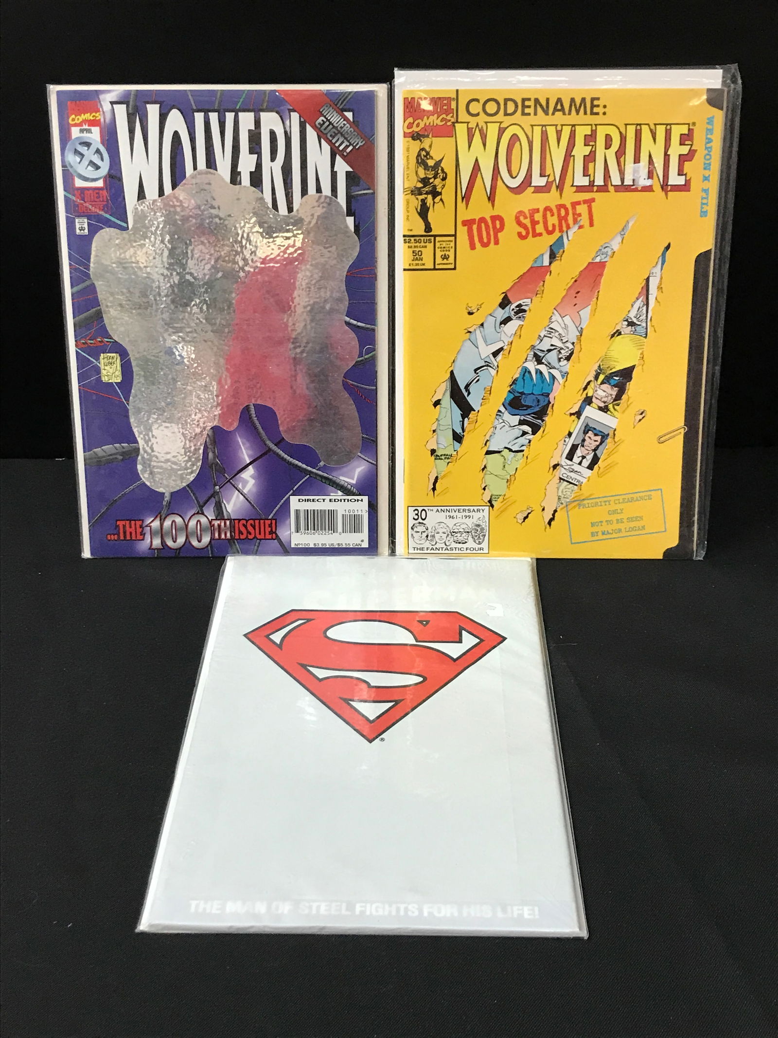 LOT OF 3 MARVEL COMICS INCLUDING 2 WOLVERINE (1 of 1)