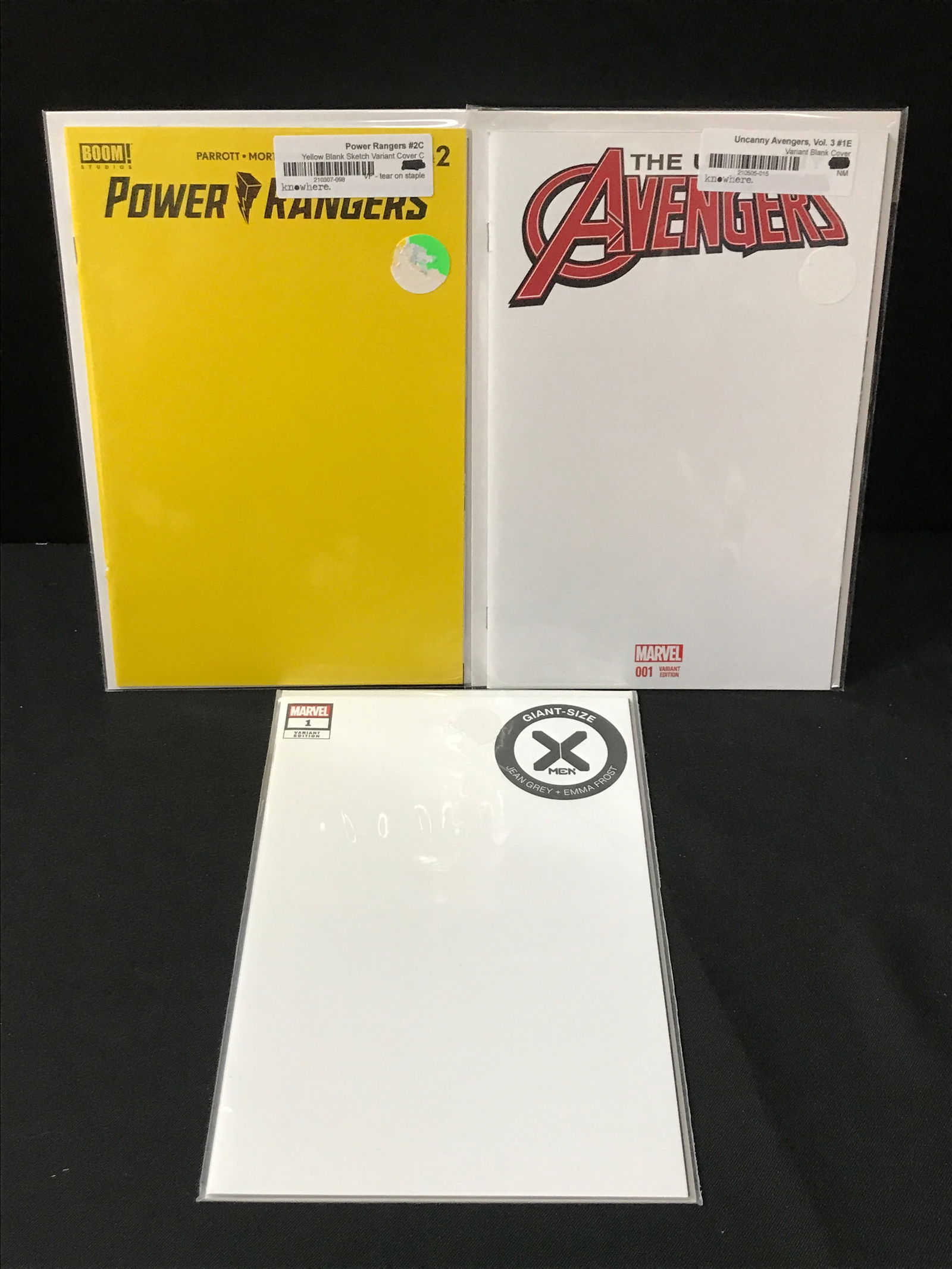 LOT OF 3 COMICS - VARIOUS TITLES AND PUBLISHERS (1 of 1)