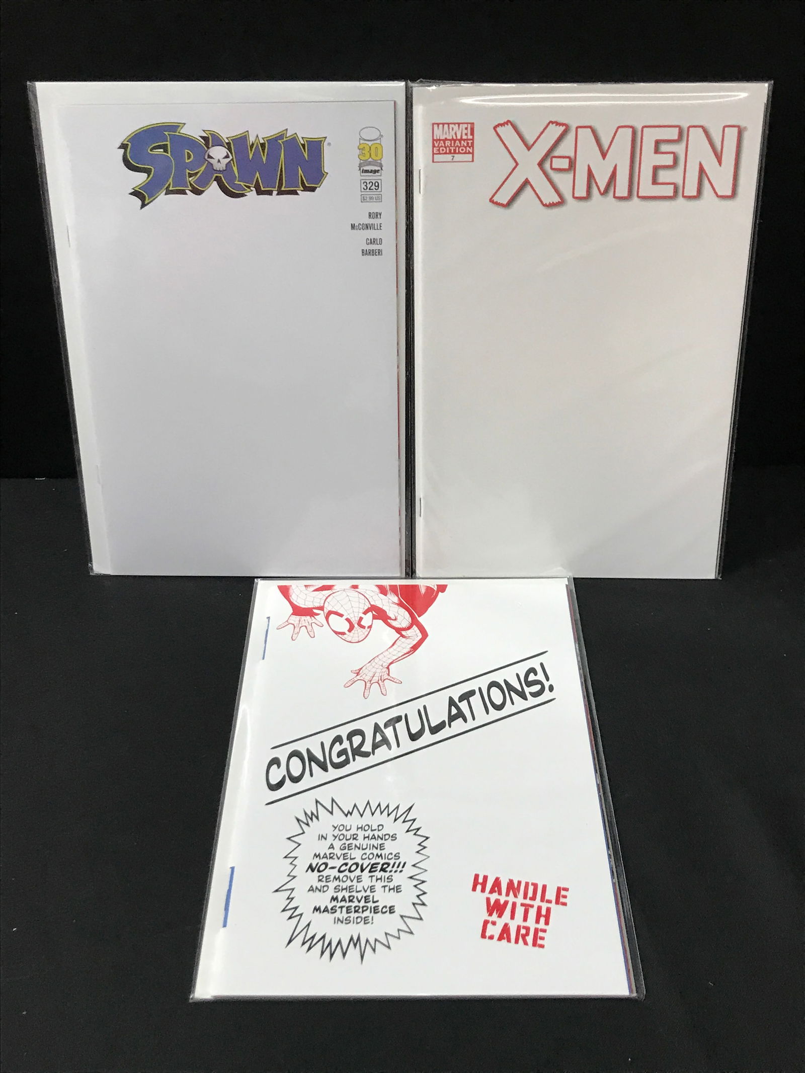 LOT OF 3 COMICS - VARIOUS TITLES AND PUBLISHERS (1 of 1)