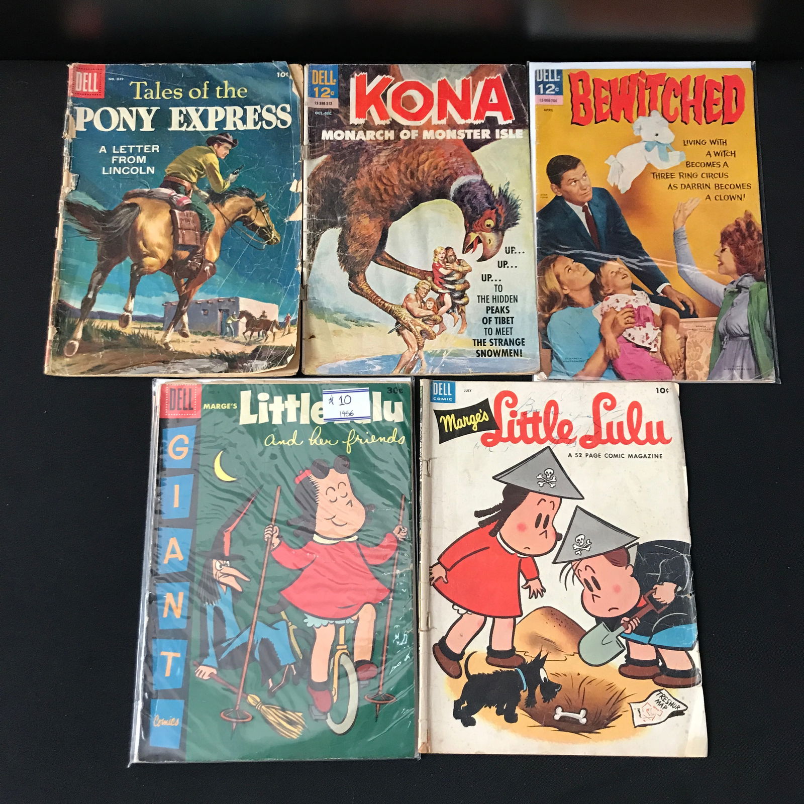 LOT OF 5 DELL COMICS - VARIOUS TITLES (1 of 1)