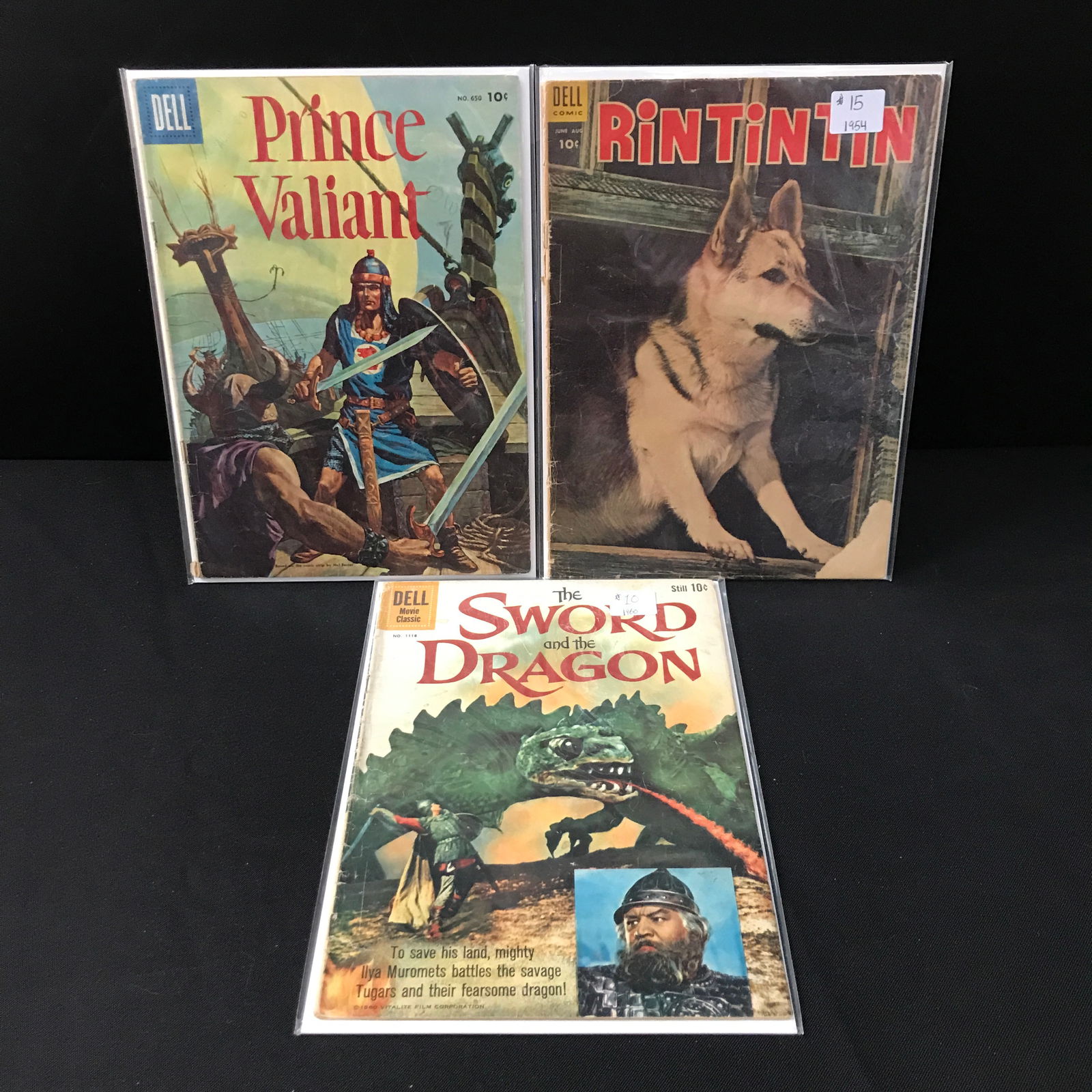 LOT OF 3 DELL COMICS - VARIOUS TITLES (1 of 1)