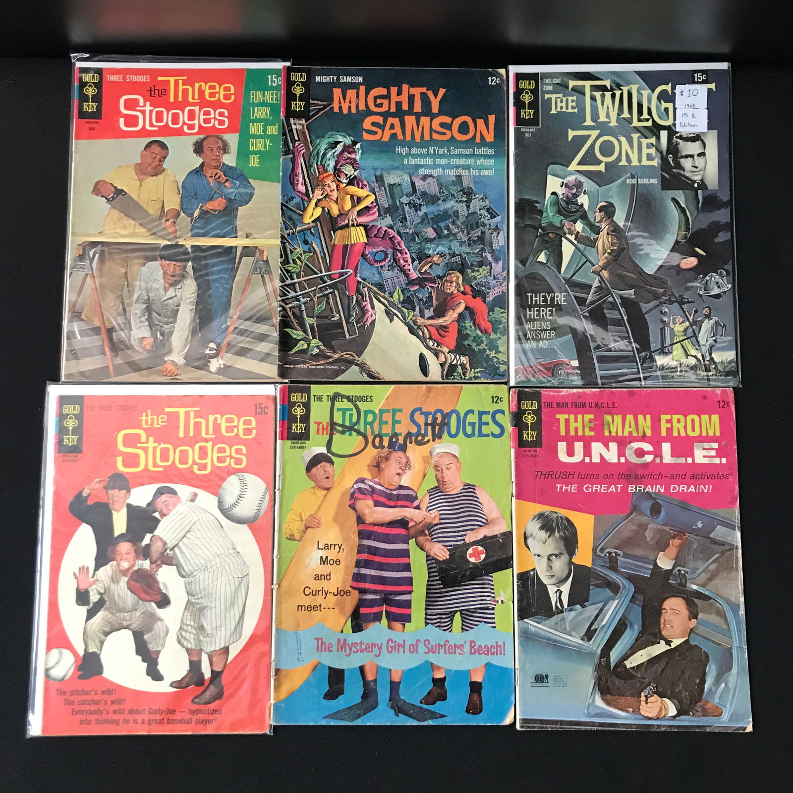 LOT OF 6 GOLD KEY COMICS - VARIOUS TITLES (1 of 1)