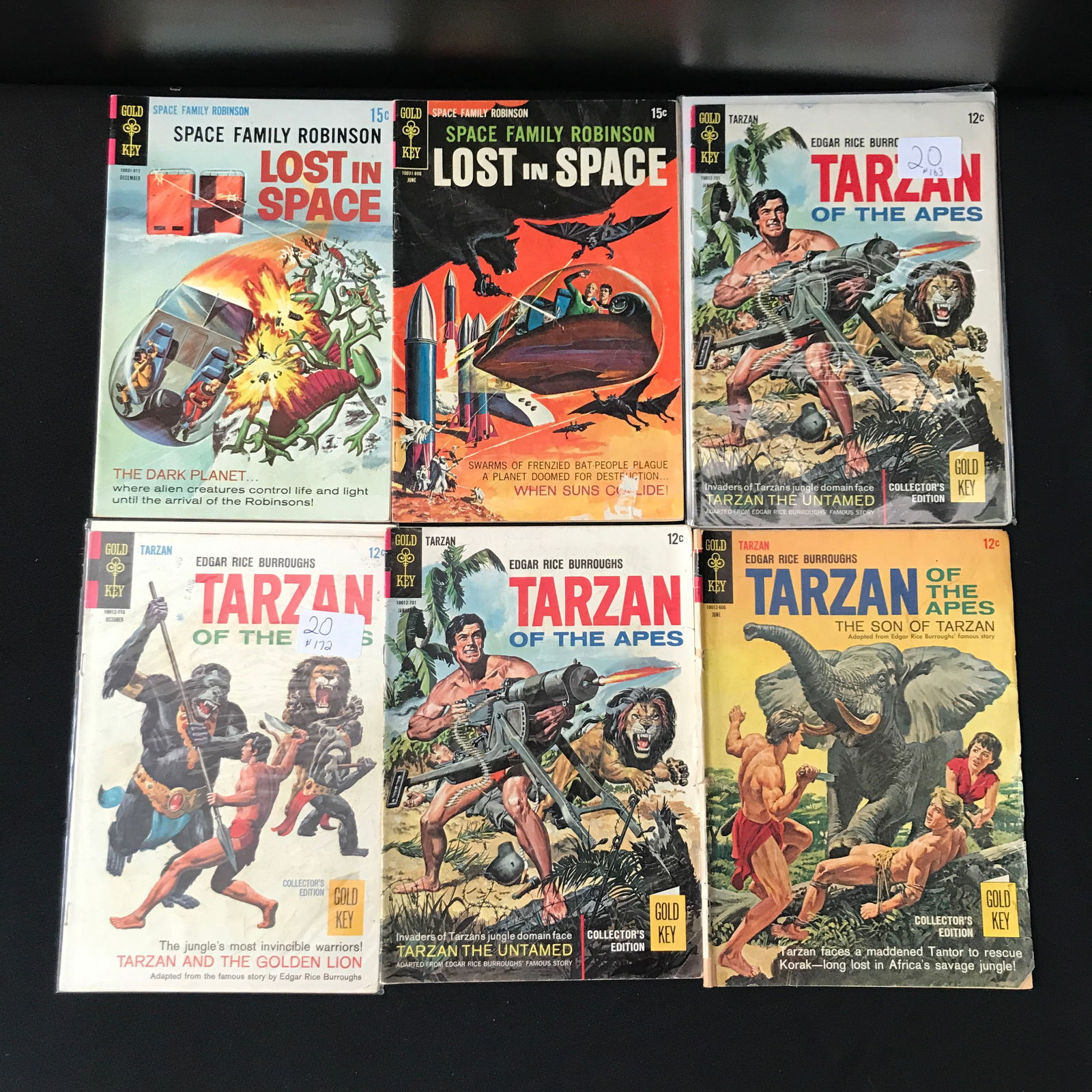 LOT OF 6 DELL COMICS - VARIOUS TITLES (1 of 1)