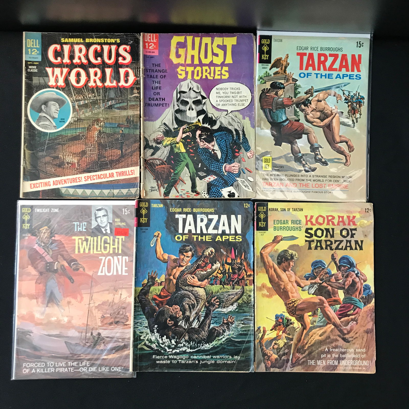 LOT OF 6 GOLD KEY COMICS - VARIOUS TITLES (1 of 1)