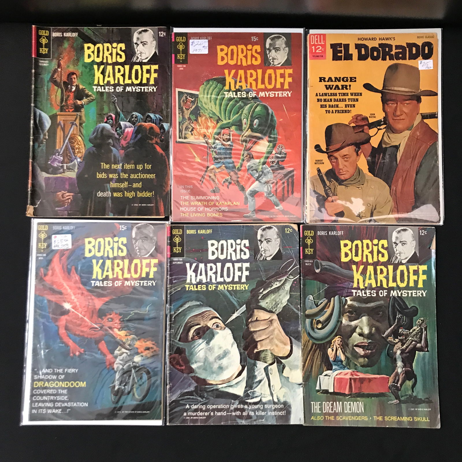 LOT OF 6 GOLD KEY COMICS - VARIOUS TITLES (1 of 1)