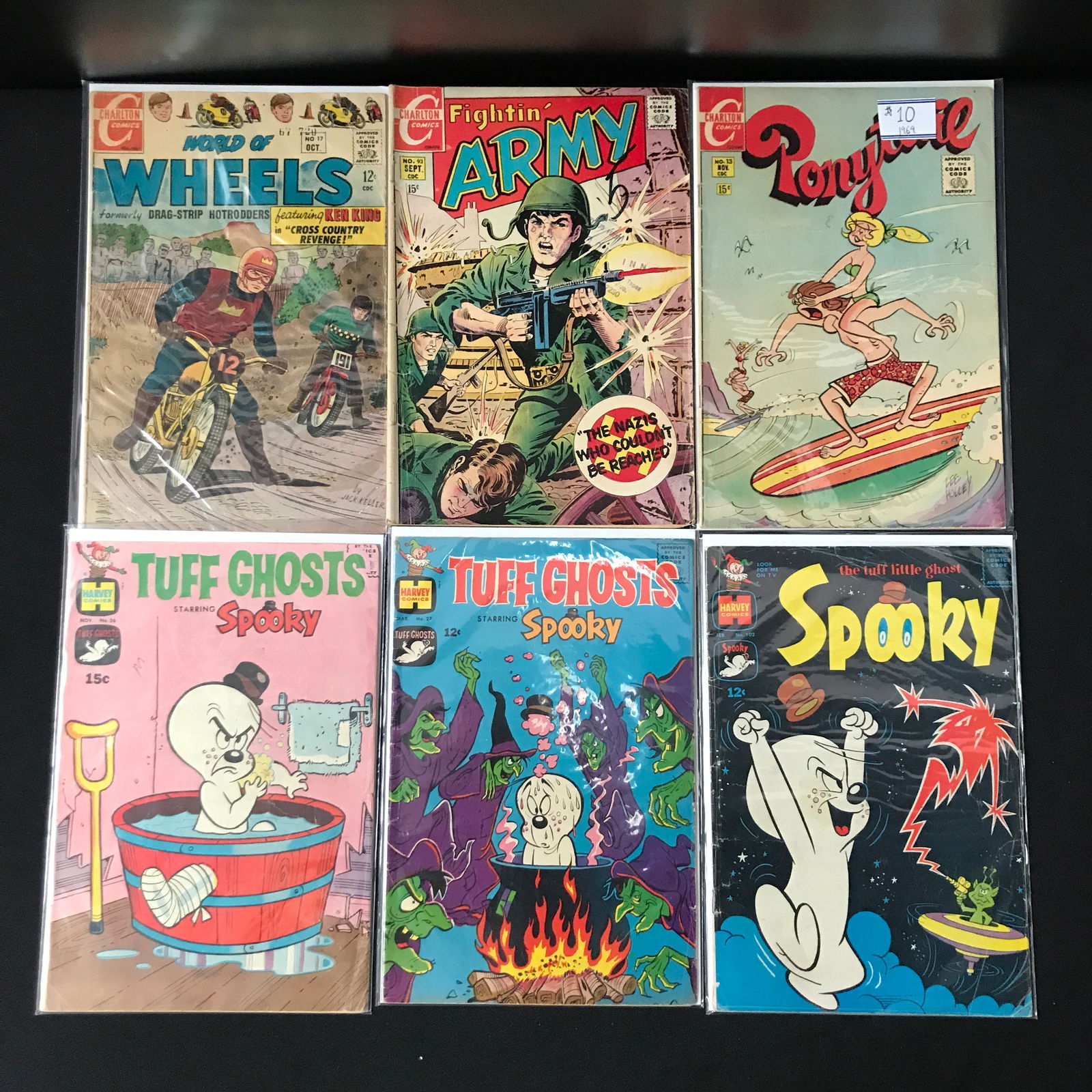 LOT OF 6 COMICS - VARIOUS TITLES AND PUBLISHERS (1 of 1)