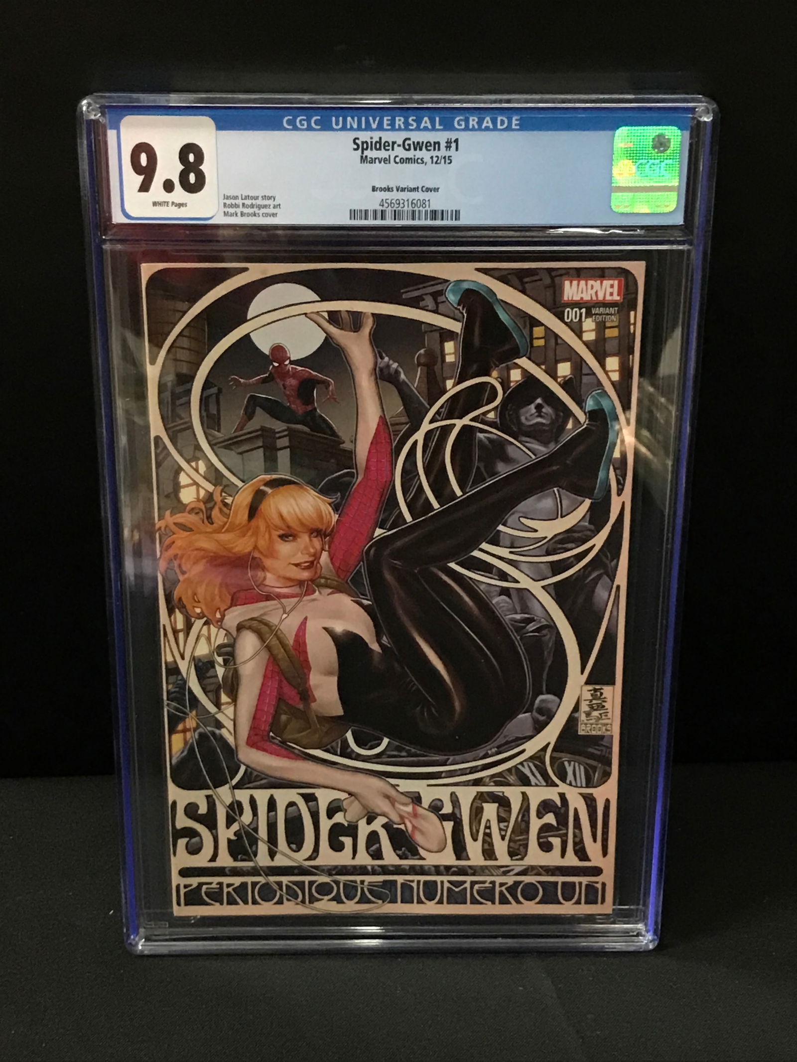 MARVEL COMICS SPIDER-GWEN NO.1 (CGC 9.8) (1 of 1)