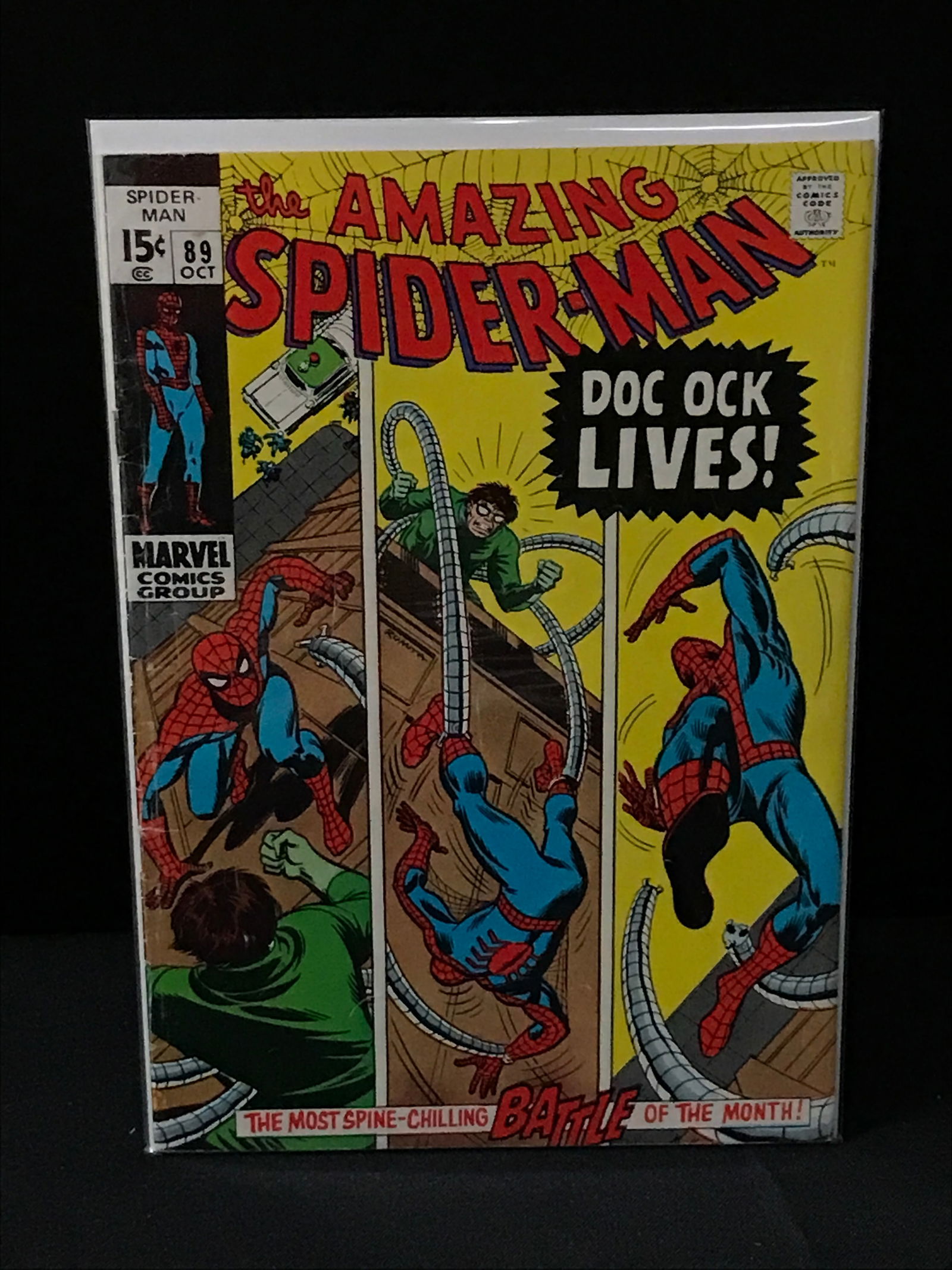 MARVEL COMICS THE AMAZING SPIDER-MAN NO,89 (1 of 1)