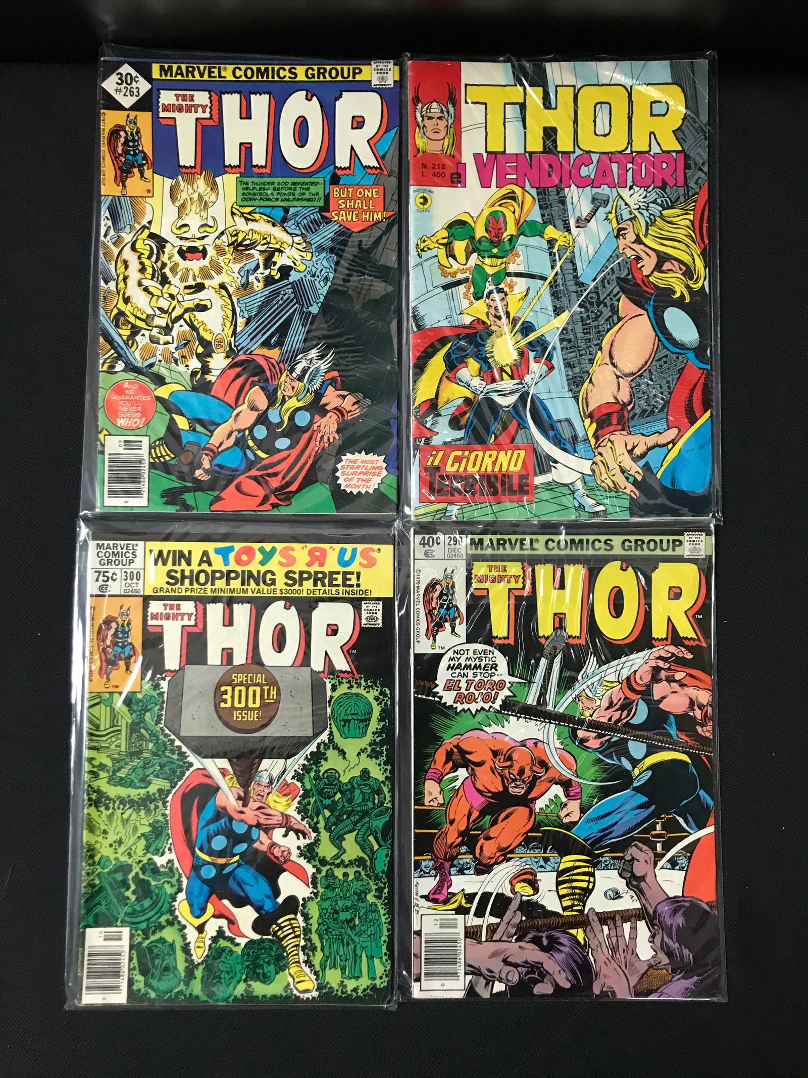 MARVEL COMICS THOR COMIC BOOK LOT (1 of 1)