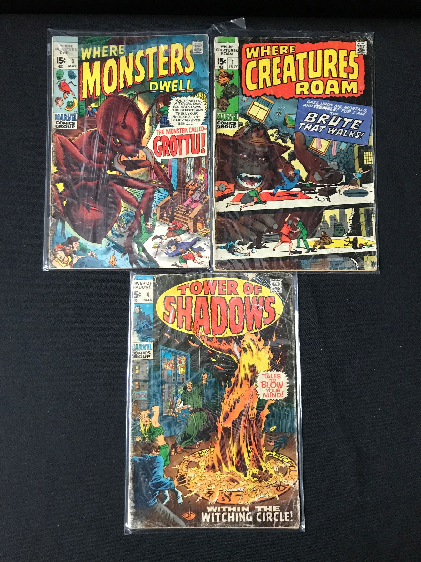 MARVEL SILVER AGE COMIC BOOK LOT (1 of 1)