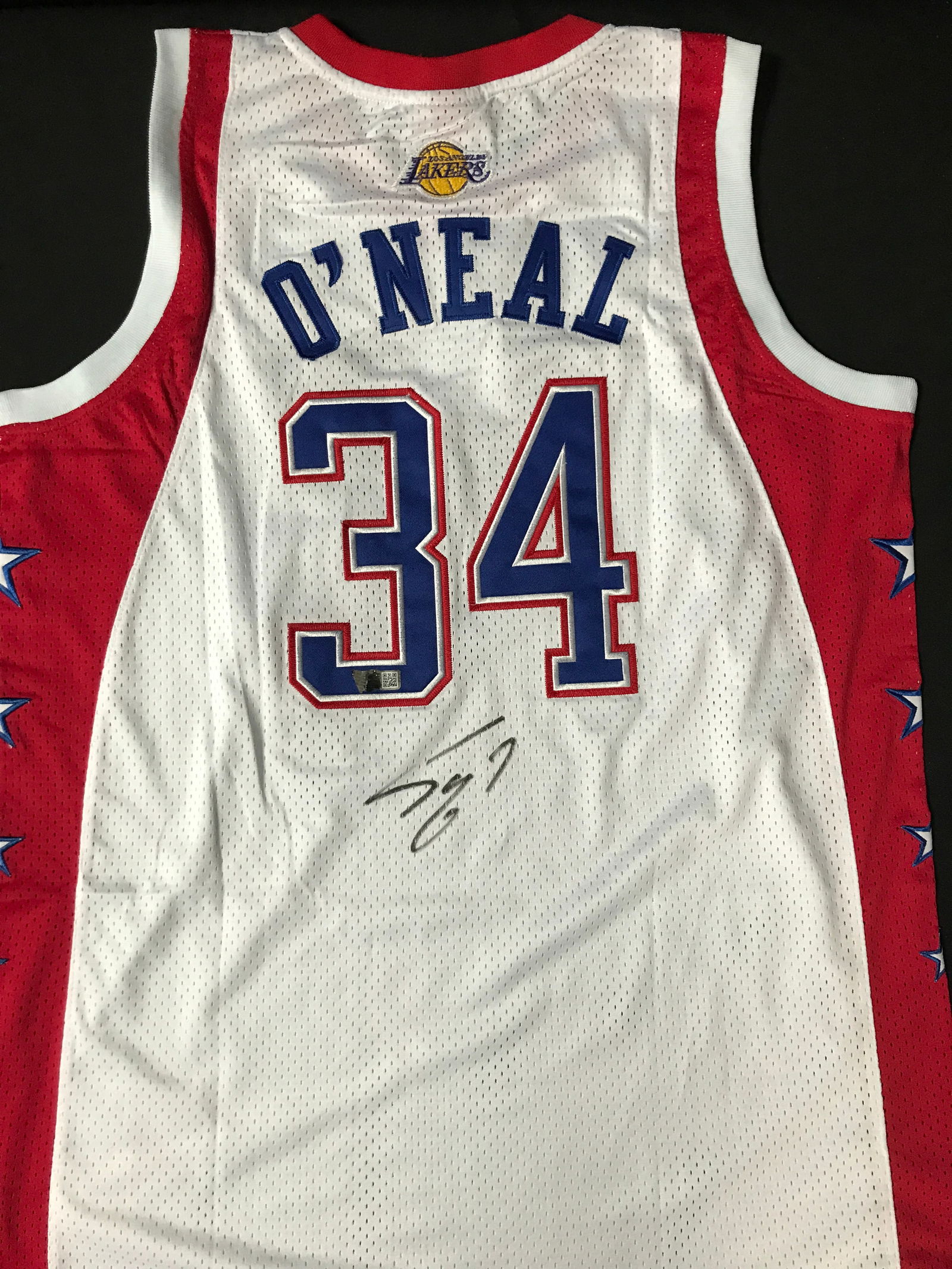 SHAQUILLE ONEAL SIGNED ALL STAR GAME BASKETBALL JERSEY (ACE COA) (1 of 3)