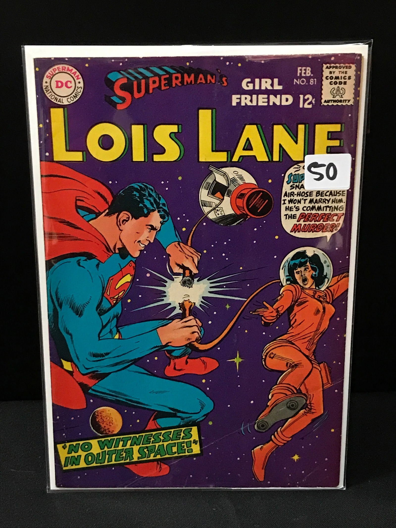SUPERMAN'S GIRL FRIEND LOIS LANE #81 - DC COMICS (1 of 1)