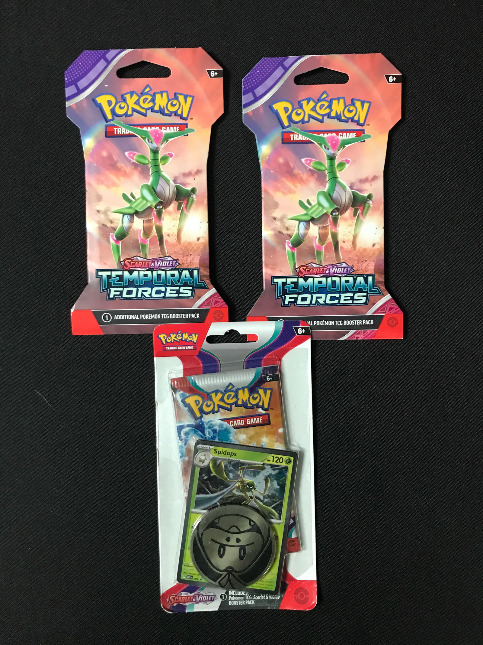 LOT OF 3 POKEMON TCG SEALED PACKS (1 of 1)