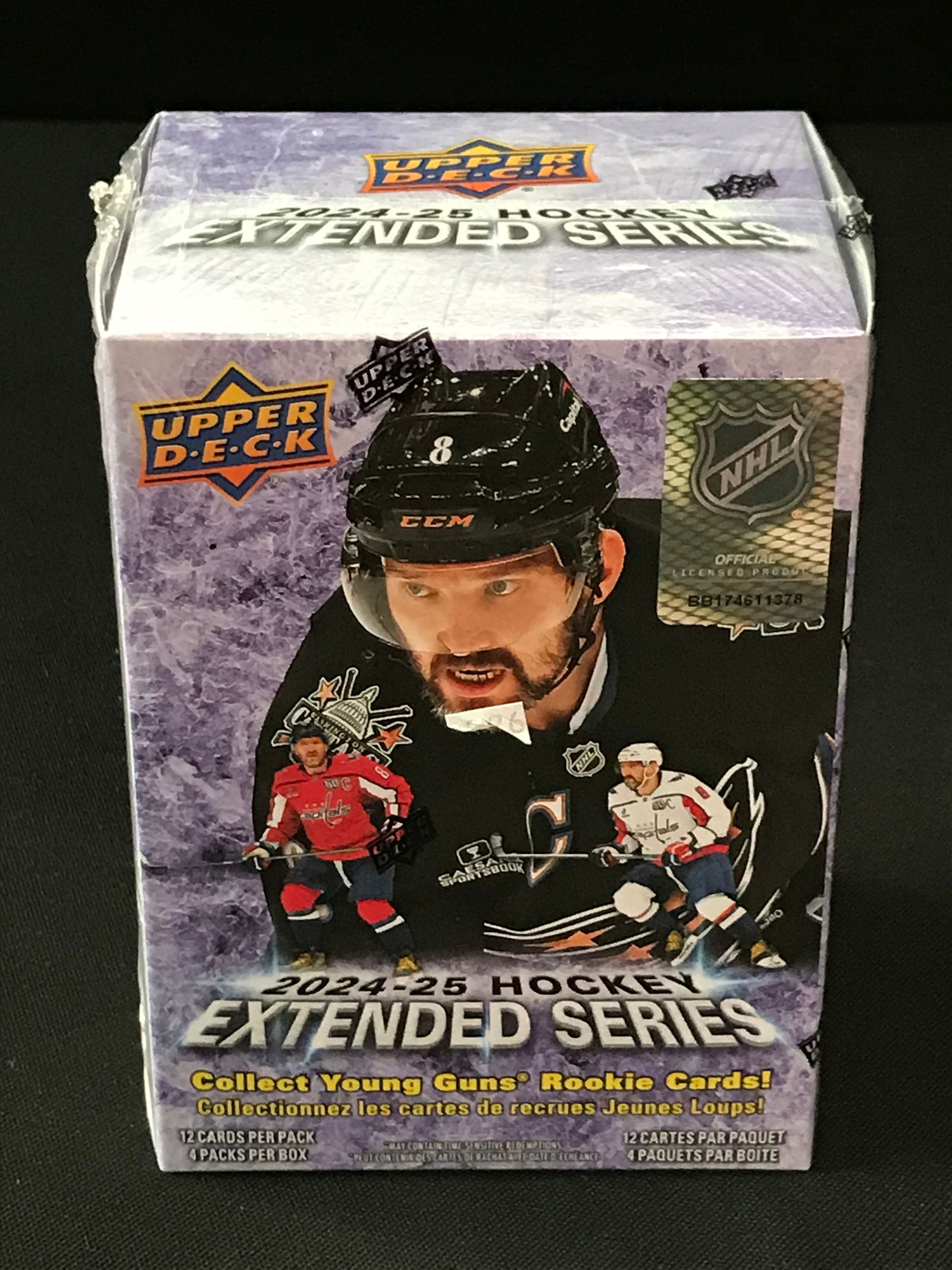 2024-25 UPPER DECK HOCKEY EXTENDED SERIES SEALED BOX (1 of 1)