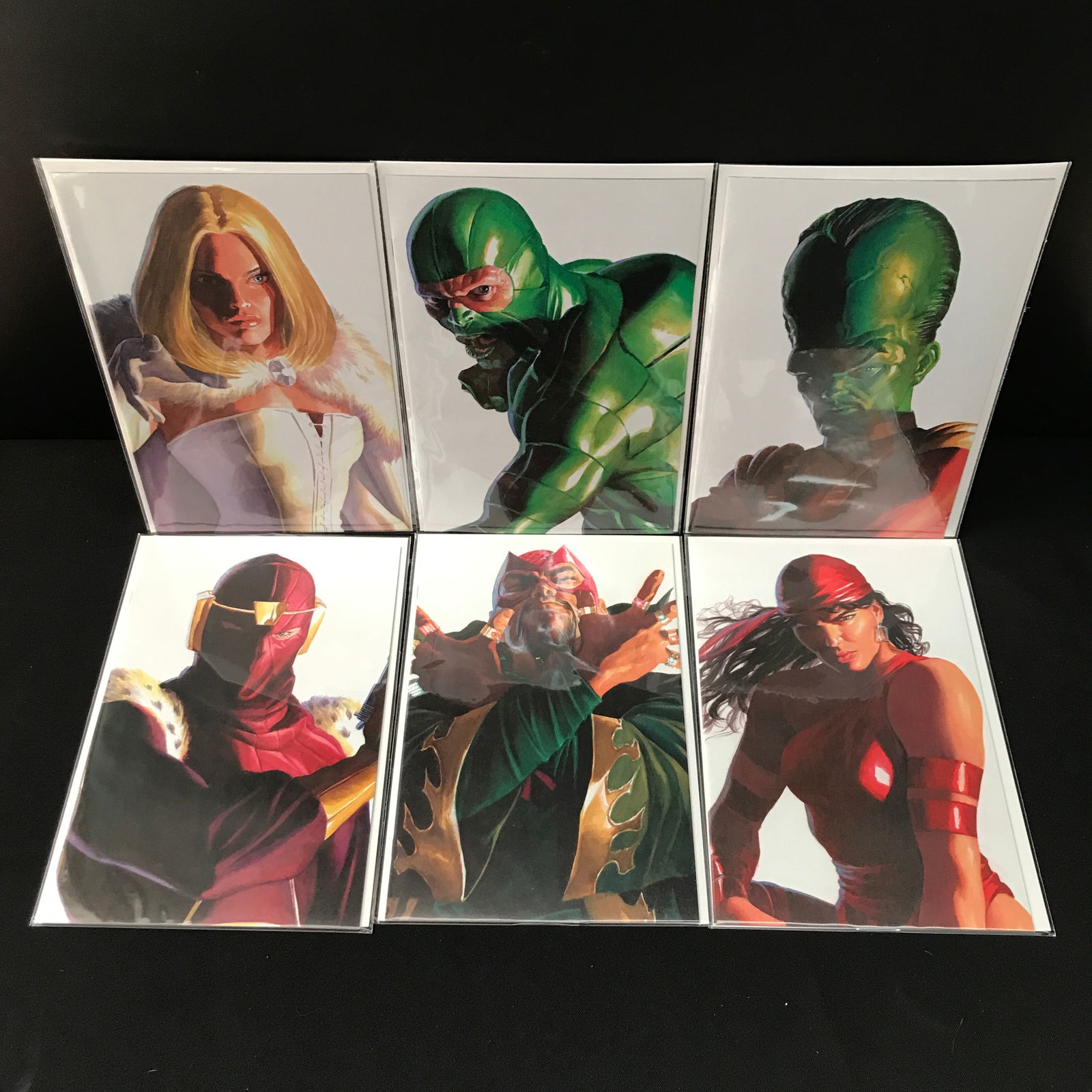 LOT OF 6 ALEX ROSS TIMELESS VARIANT COMICS FEATURING VILLAINS - MARVEL COMICS: Prices are in Canadian dollars
