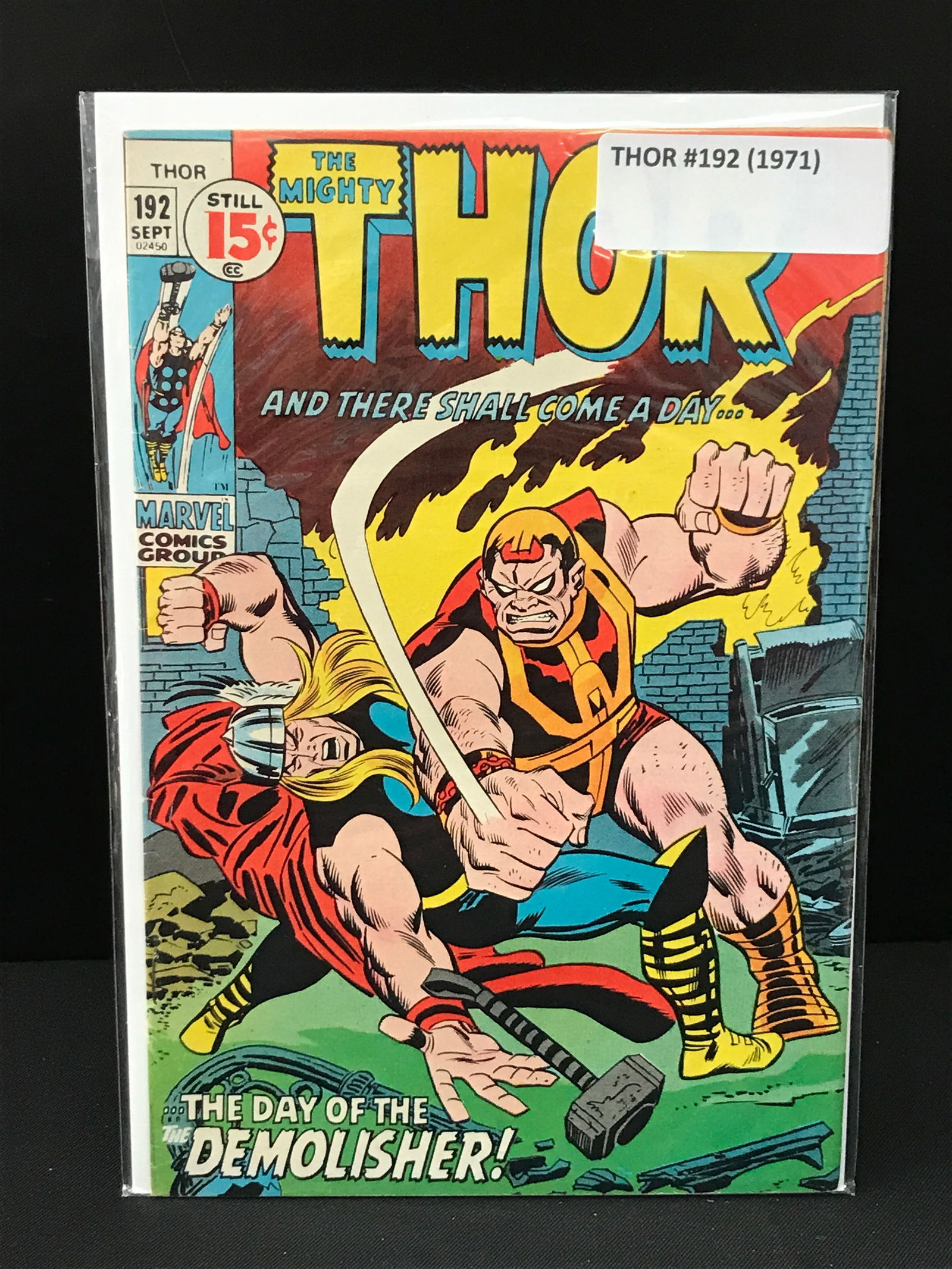 THE MIGHTY THOR #192 (1971) - MARVEL COMICS (1 of 1)