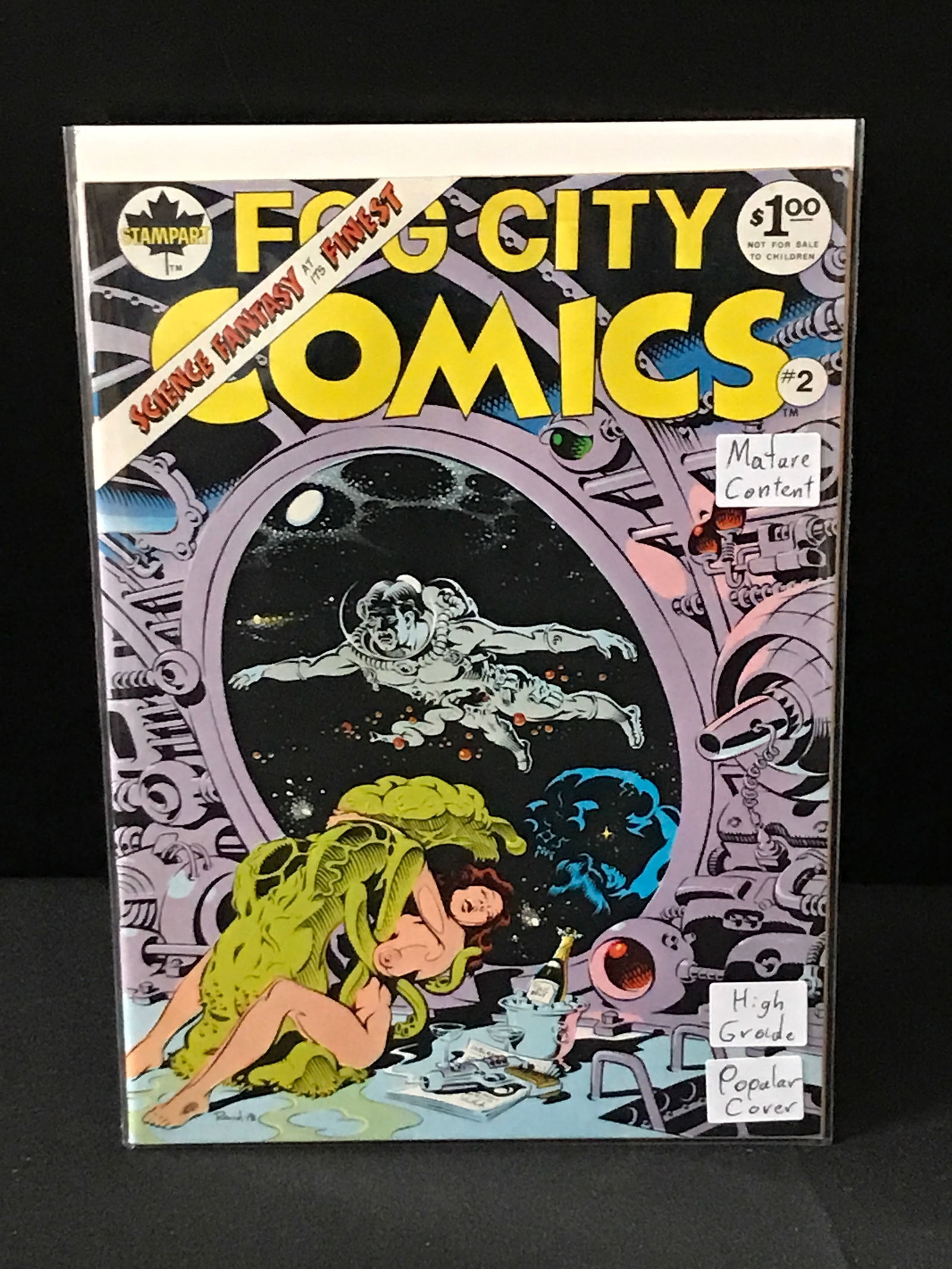 FOG CITY COMICS #2 - STAMPART (1 of 1)