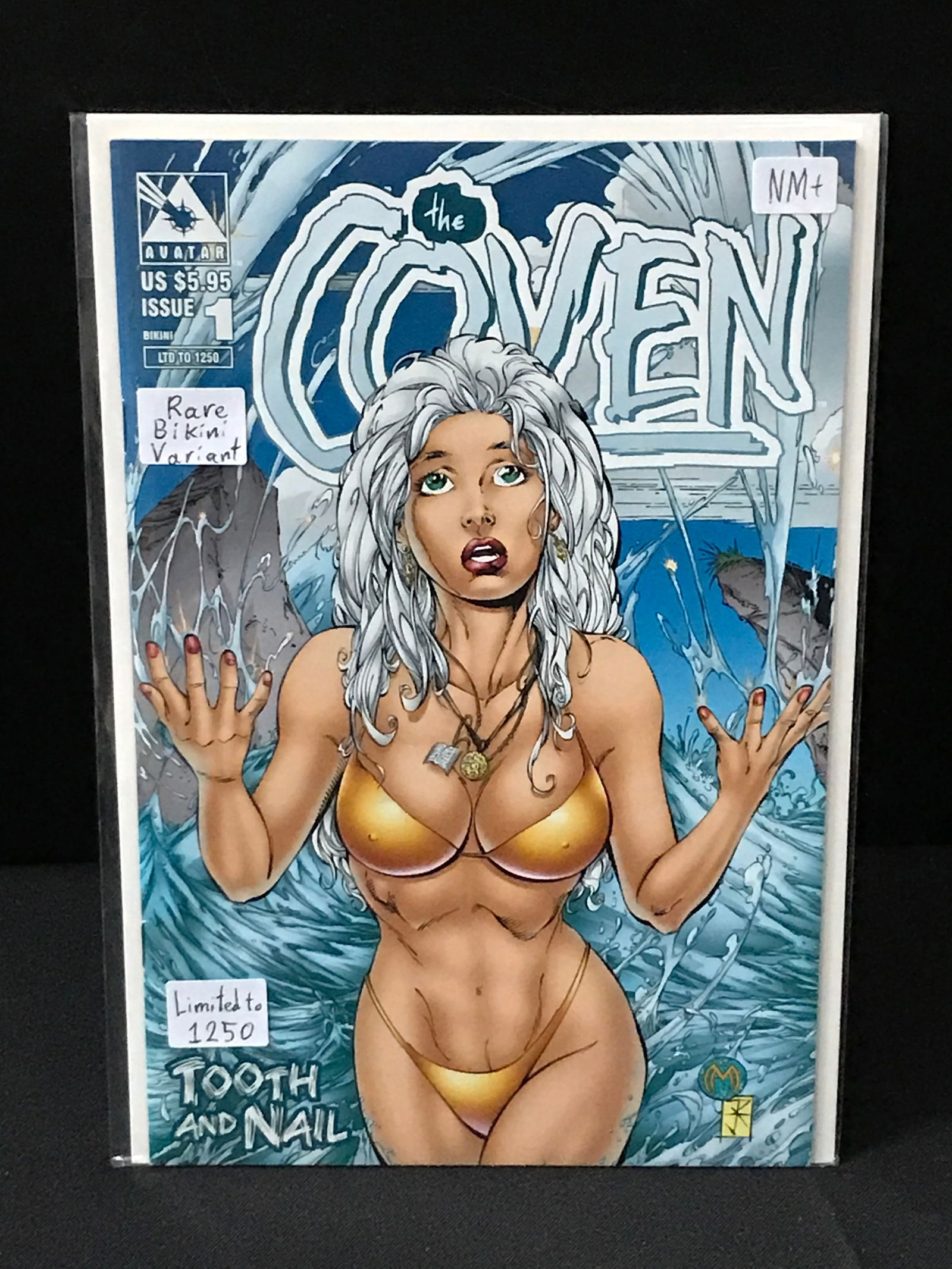 THE COVEN #1 RARE BIKINI VARIANT - AVATAR COMICS: Prices are in Canadian dollars