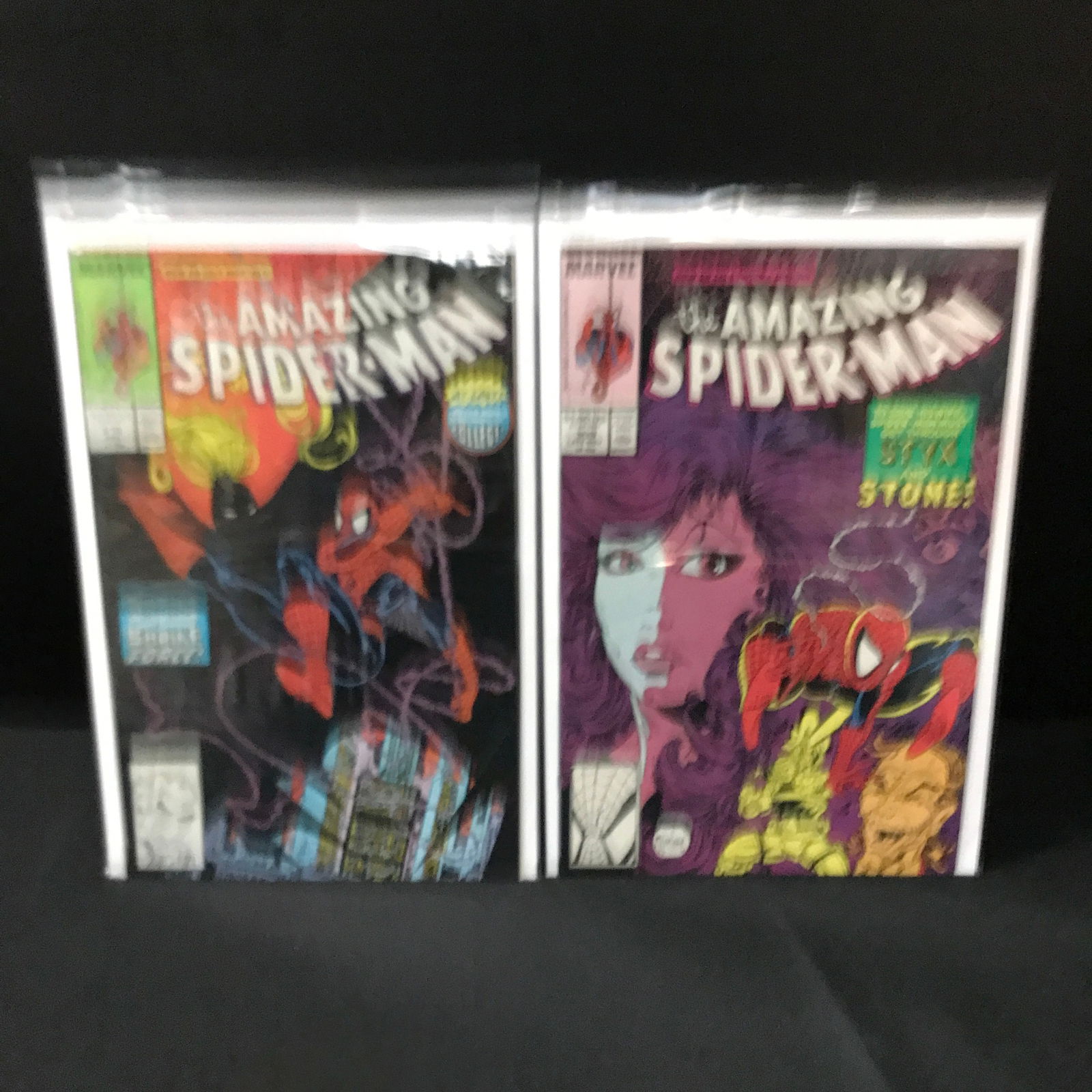 LOT OF 2 AMAZING SPIDERMAN COMICS - MARVEL COMICS (1 of 1)