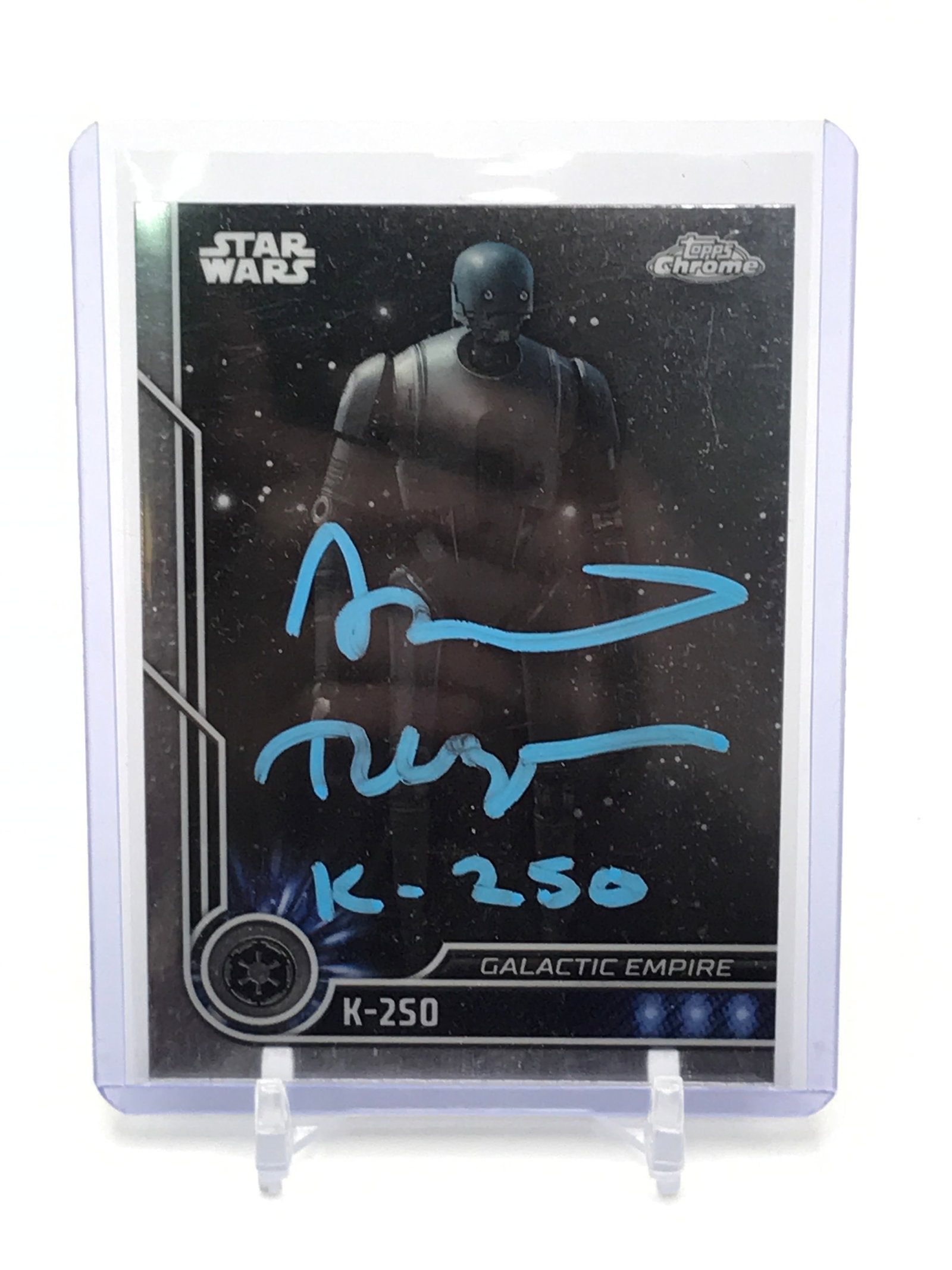 ALAN TUDYK SIGNED K2S0 TRADING CARD - WWOC COA: Prices are in Canadian dollars