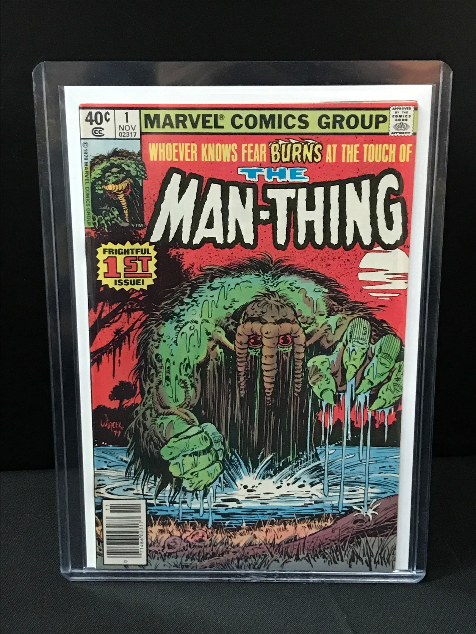 THE MAN THING #1 - MARVEL COMICS (1 of 1)