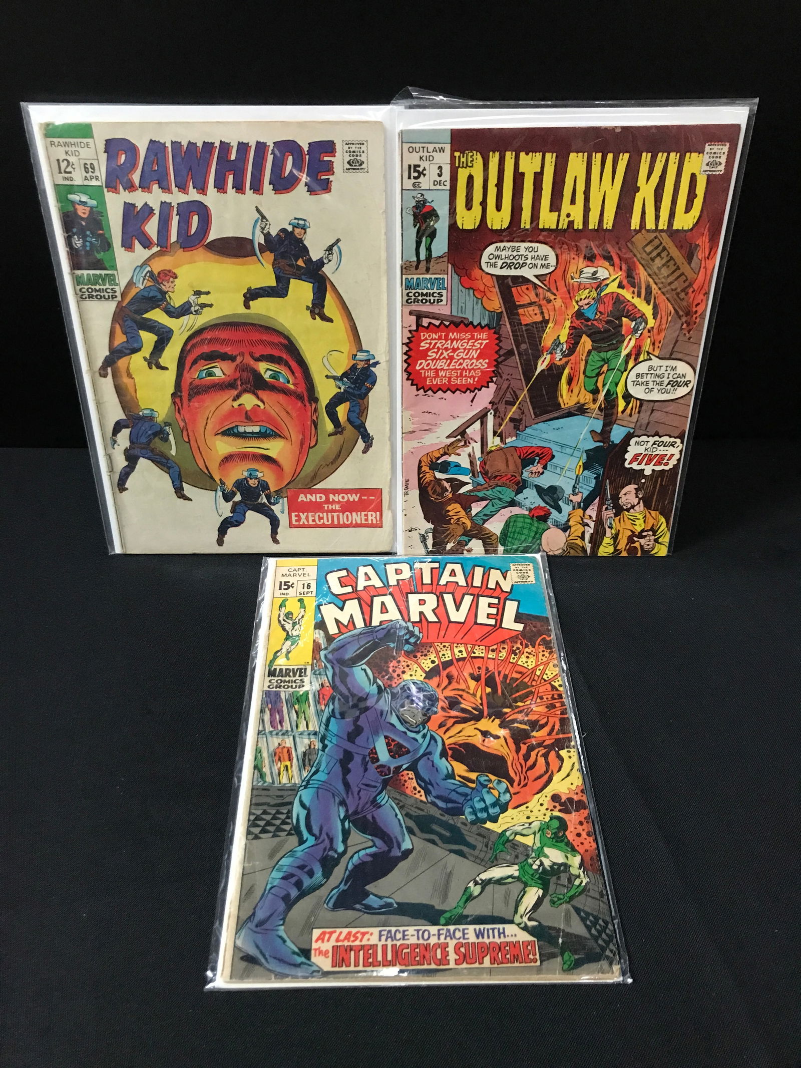 LOT OF 3 EARLY EDITION MARVEL COMICS (1 of 1)