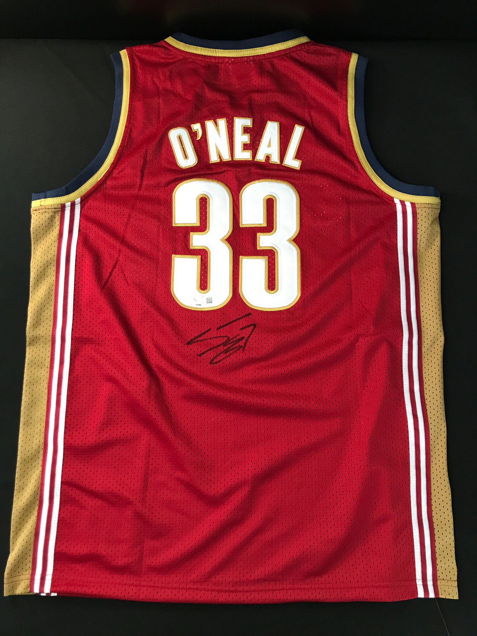 SHAQUILLE O'NEAL SIGNED CLEVELAND CAVALIERS CUSTOM BASKETBALL JERSEY - ACE COA (1 of 3)