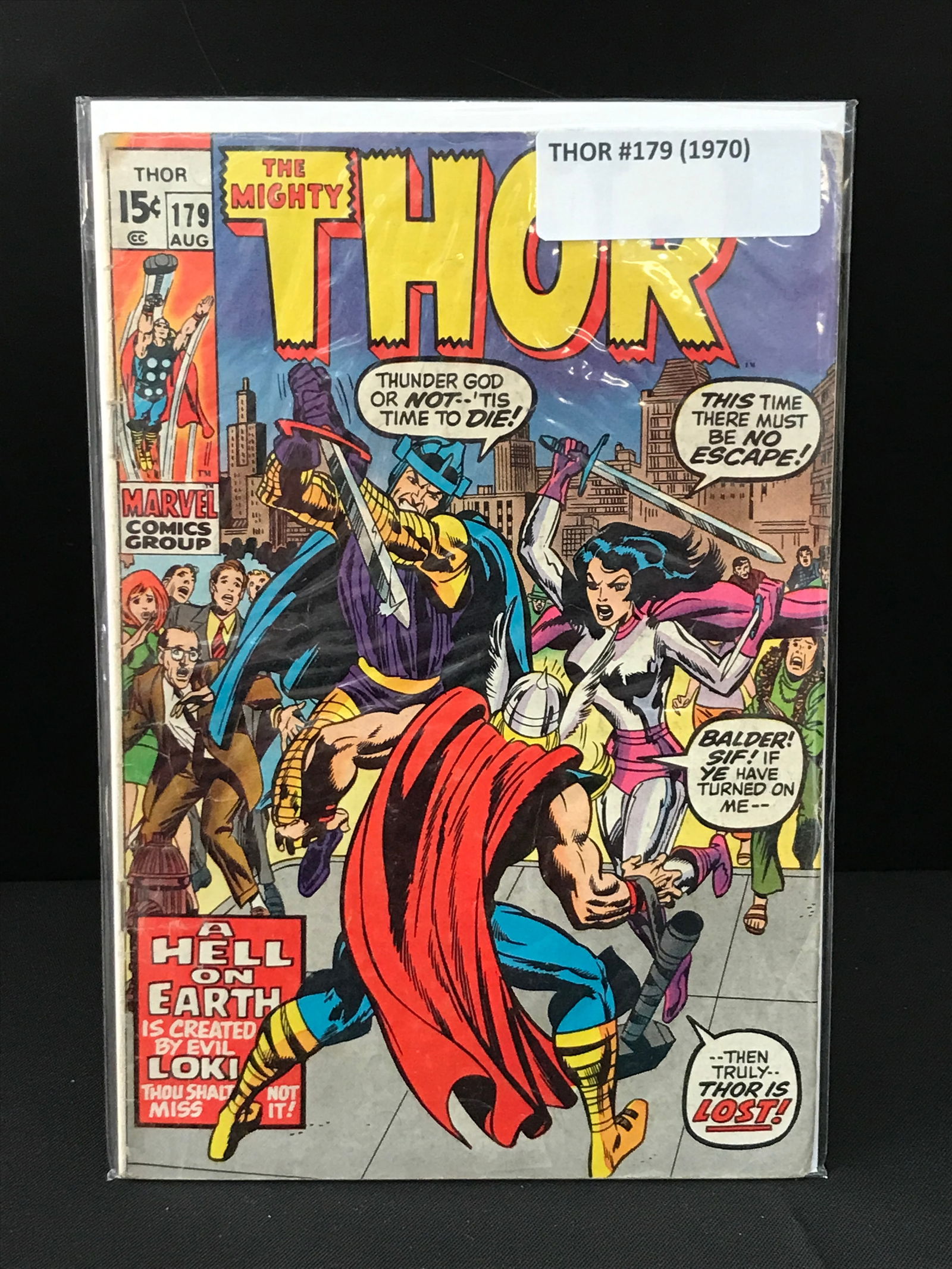 THE MIGHTY THOR #179 (1970) - MARVEL COMICS (1 of 1)