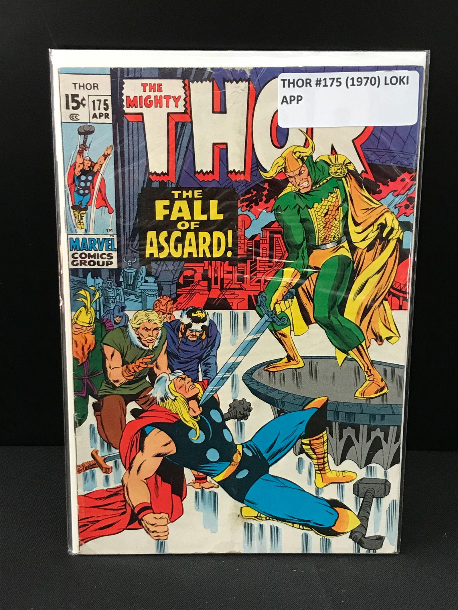 THE MIGHTY THOR #175 (1970) LOKI APP - MARVEL COMICS: Prices are in Canadian dollars