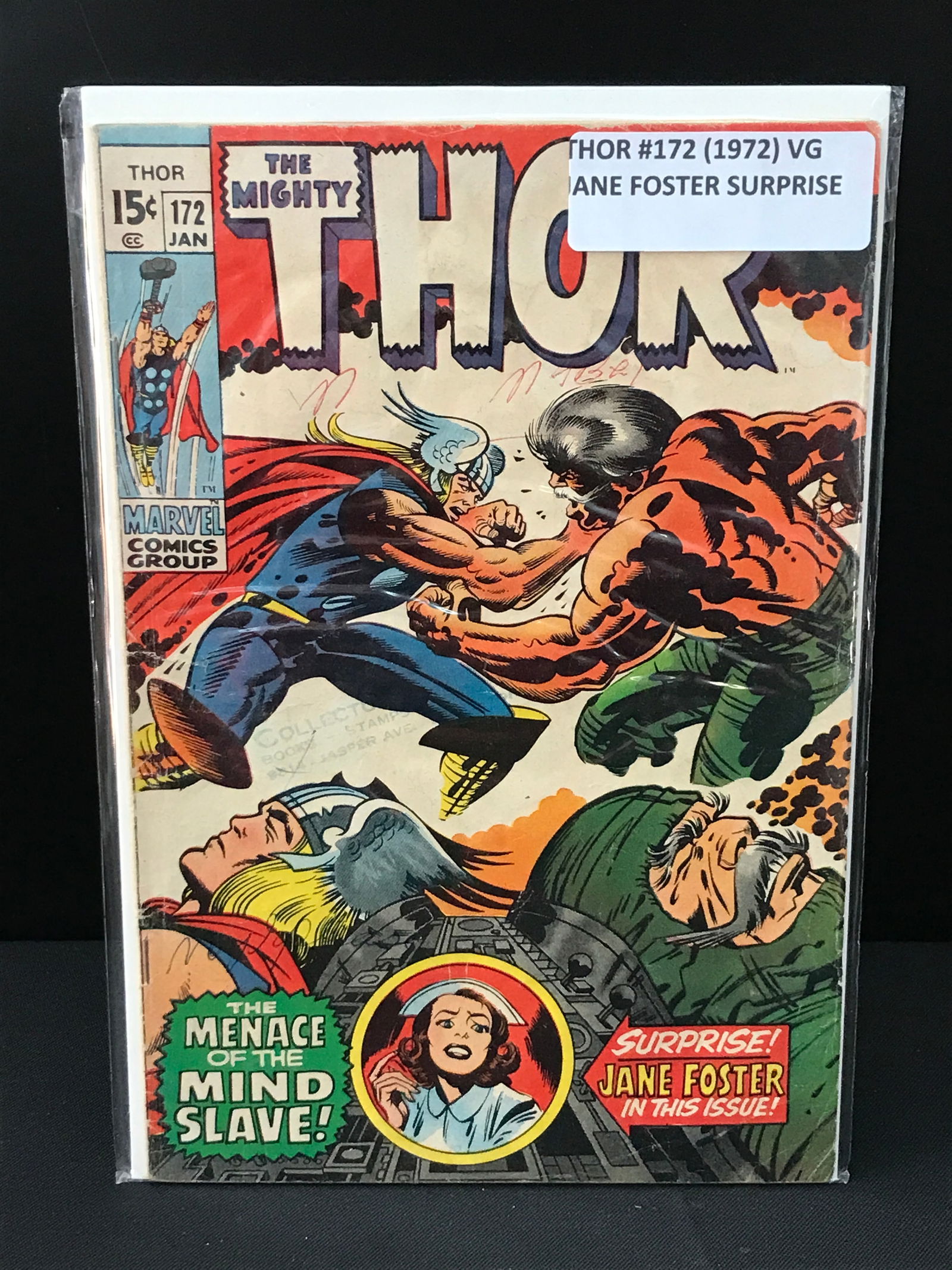 THE MIGHTY THOR #172 (1972) - MARVEL COMICS (1 of 1)