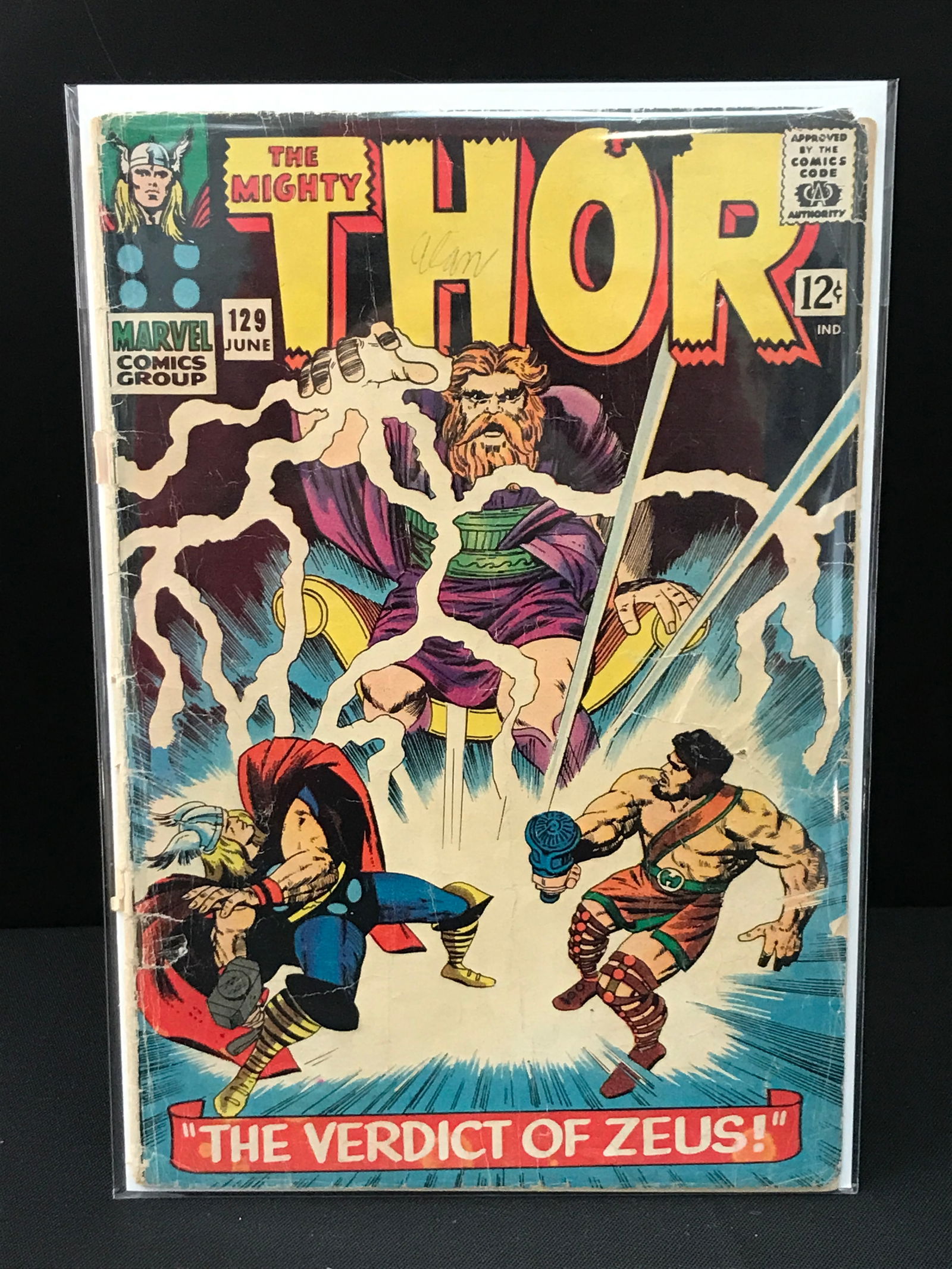THE MIGHTY THOR #129 - MARVEL COMICS (1 of 1)