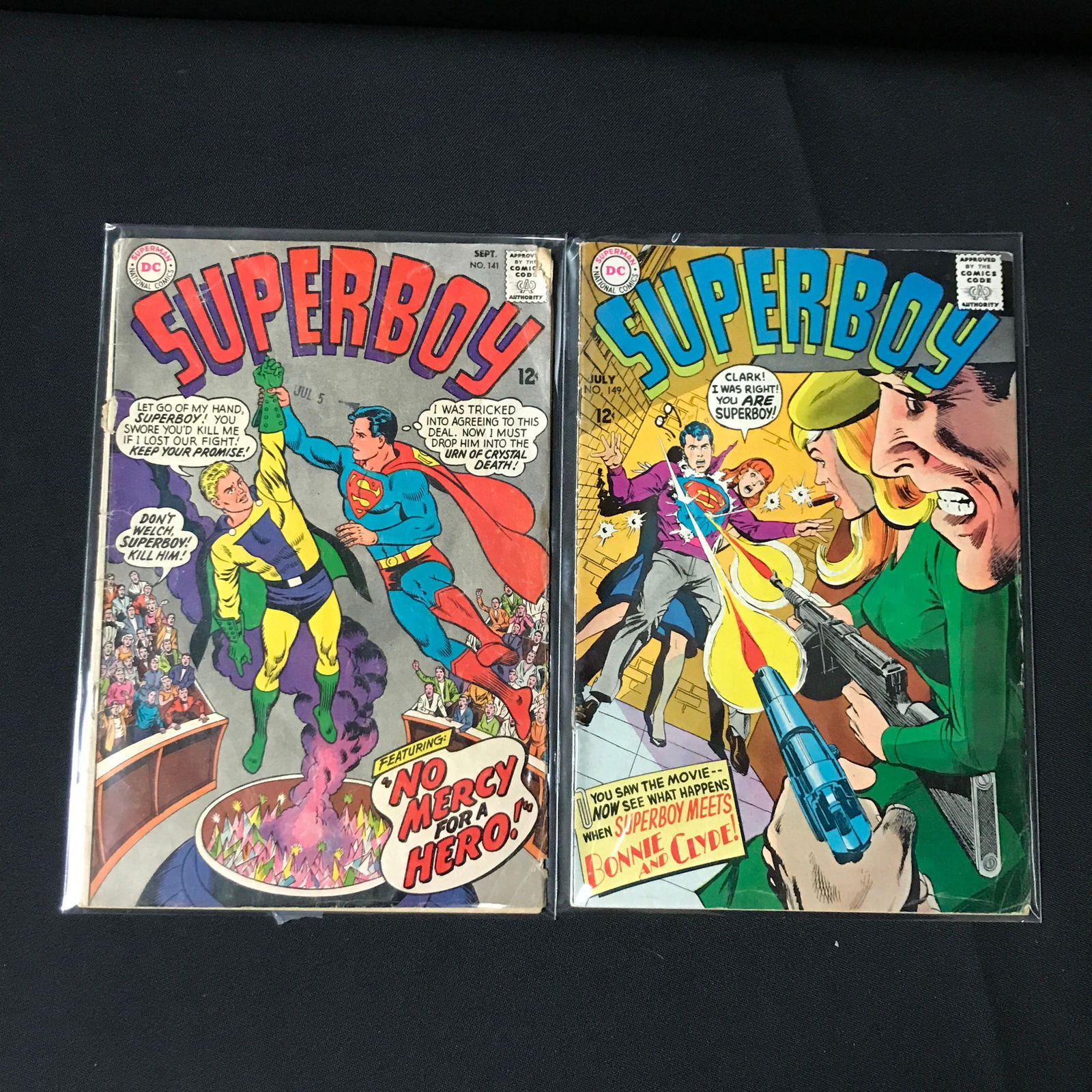 LOT OF 2 SUPERBOY COMICS #141 &149 - DC COMICS (1 of 1)