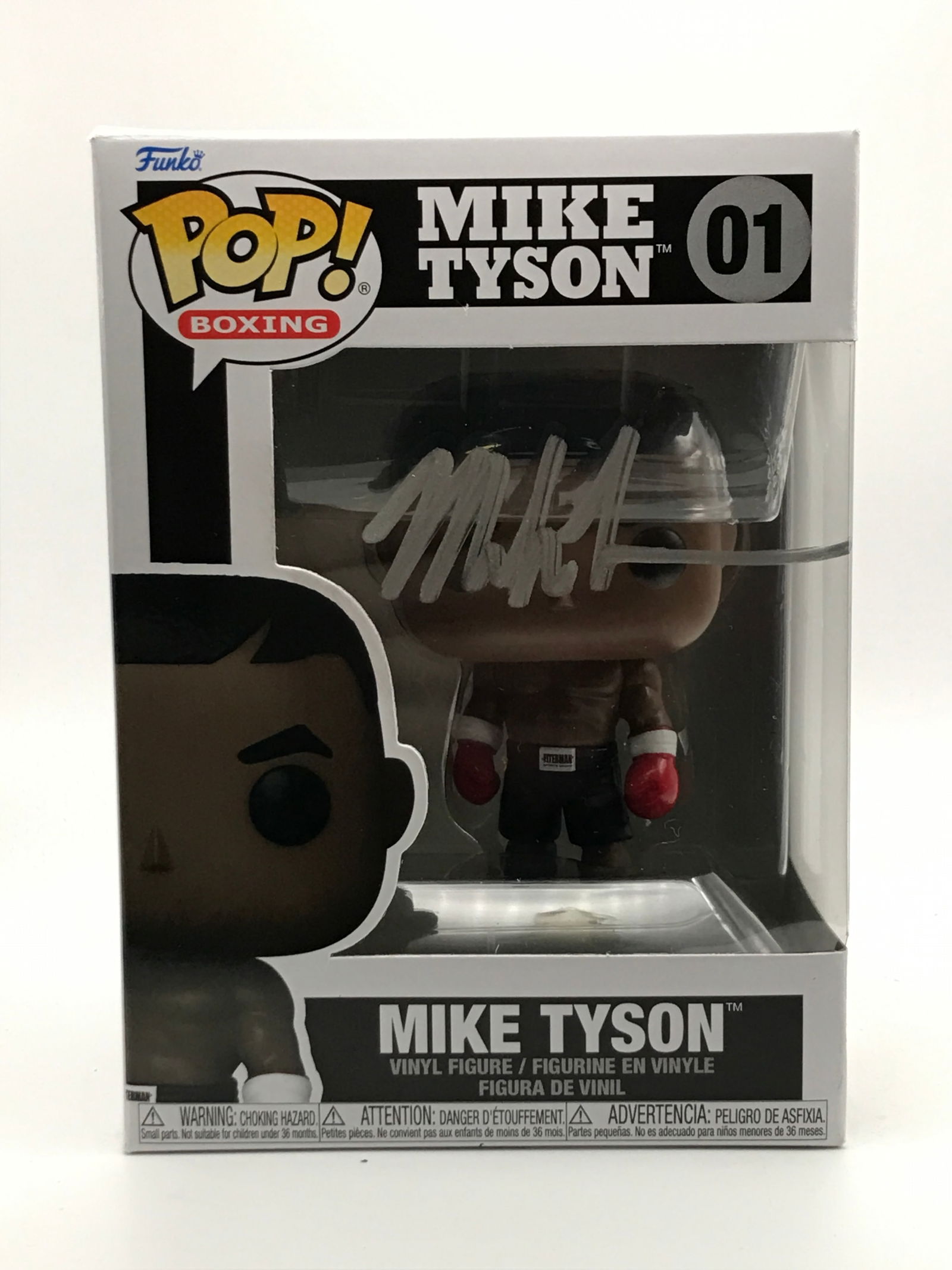 MIKE TYSON SIGNED FUNKO POP - WWOC COA (1 of 2)