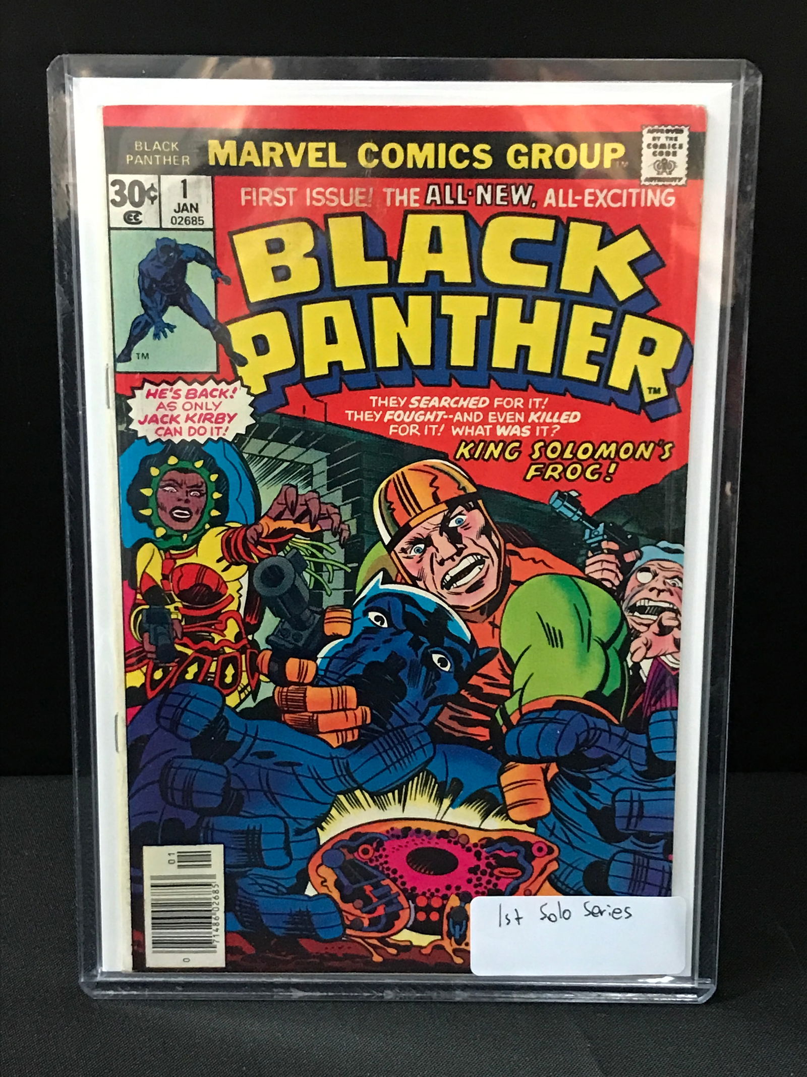 BLACK PANTHER #1 - MARVEL COMICS (1 of 1)