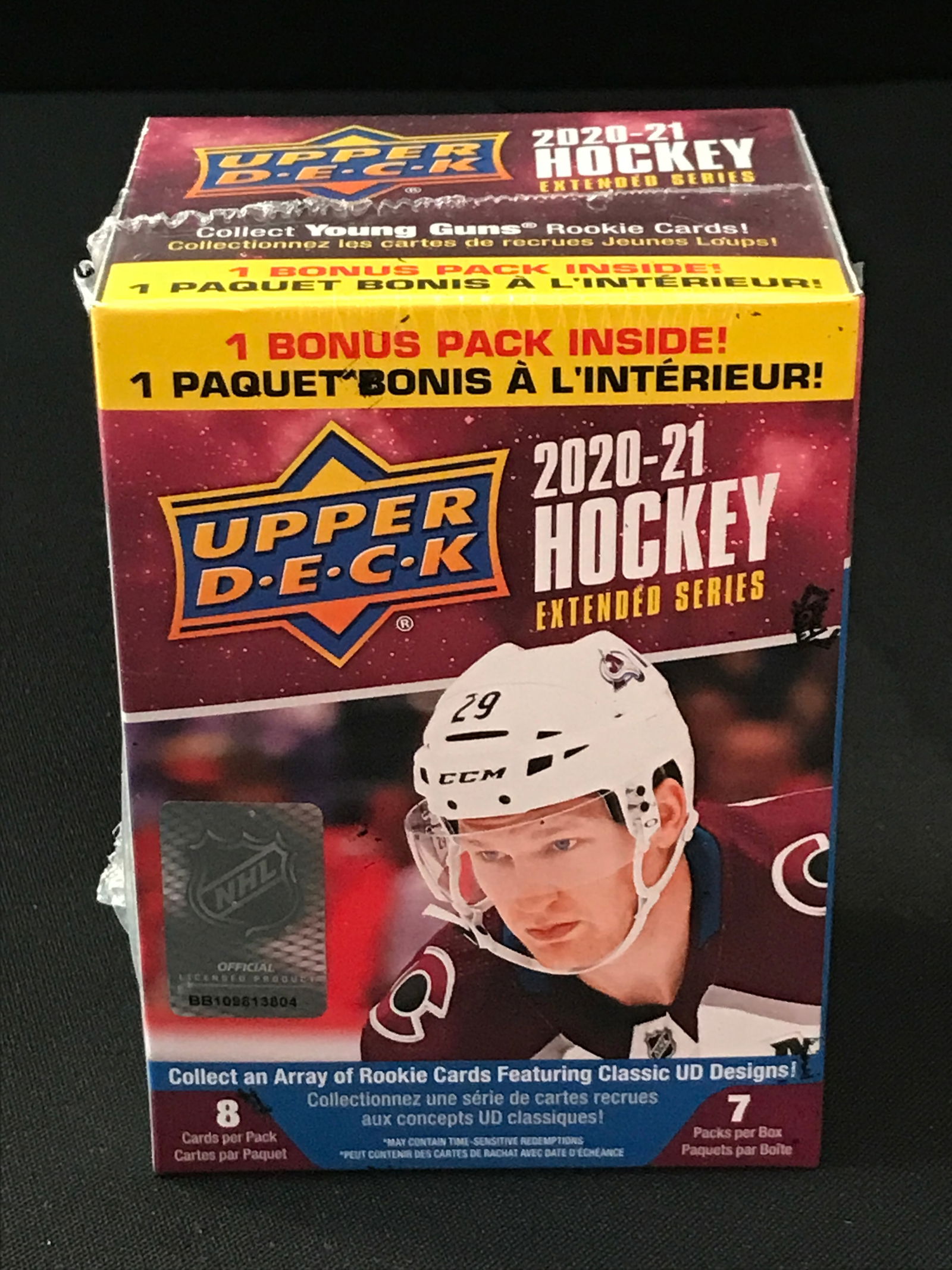 2020-21 UPPER DECK HOCKEY EXTENDED SERIES SEALED TRADING CARD BOX: Prices are in Canadian dollars