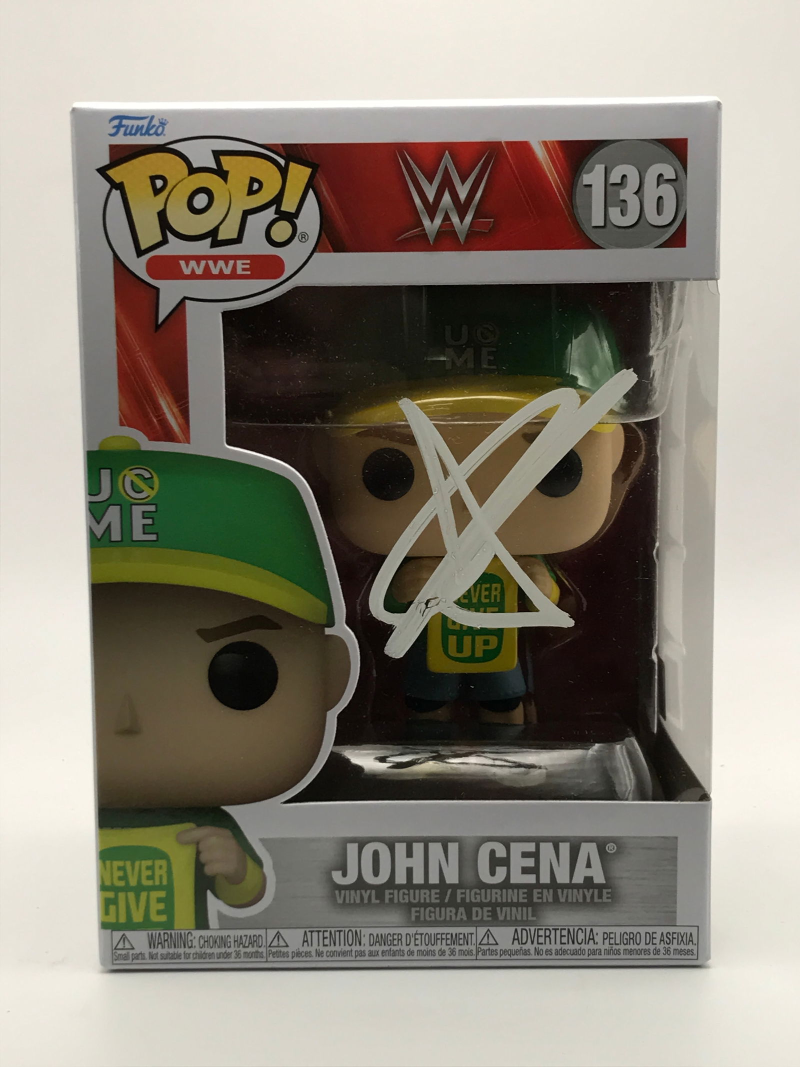 John Cena SIGNED FUNKO POP - WWOC COA (1 of 2)
